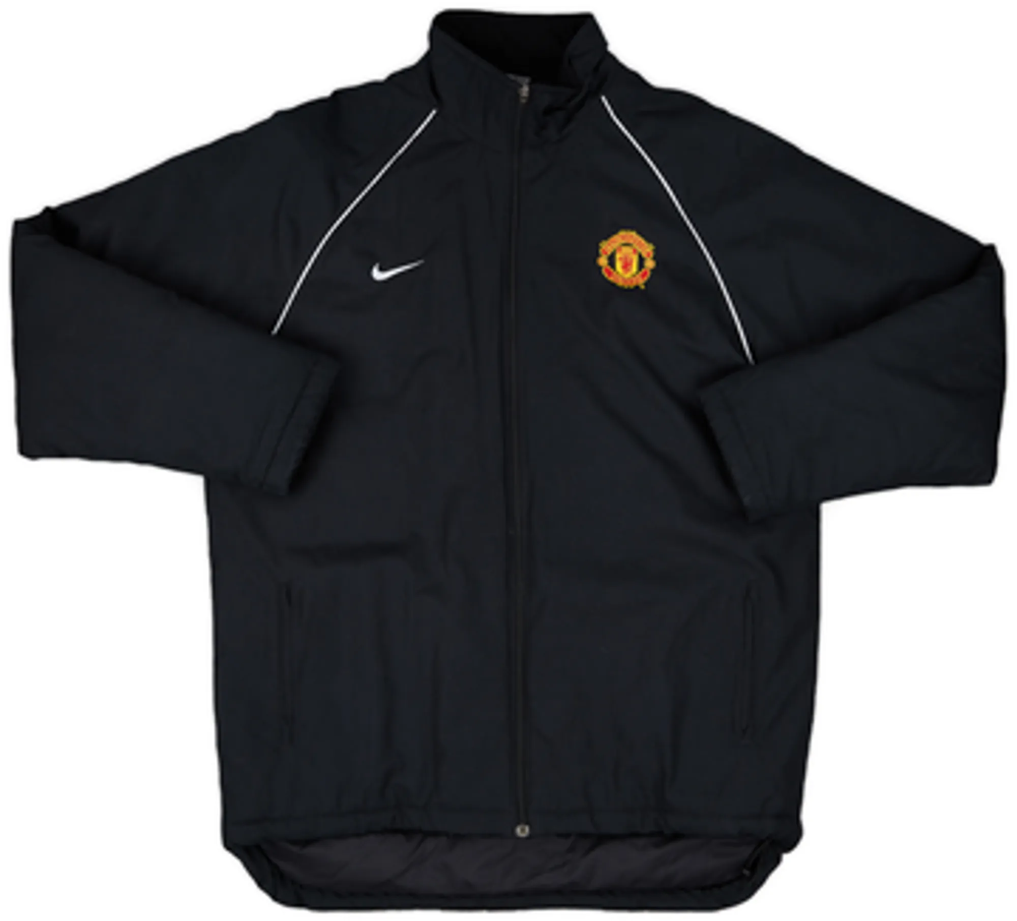 2004-05 Manchester United Nike Padded Bench Coat - 10/10 - (M)
