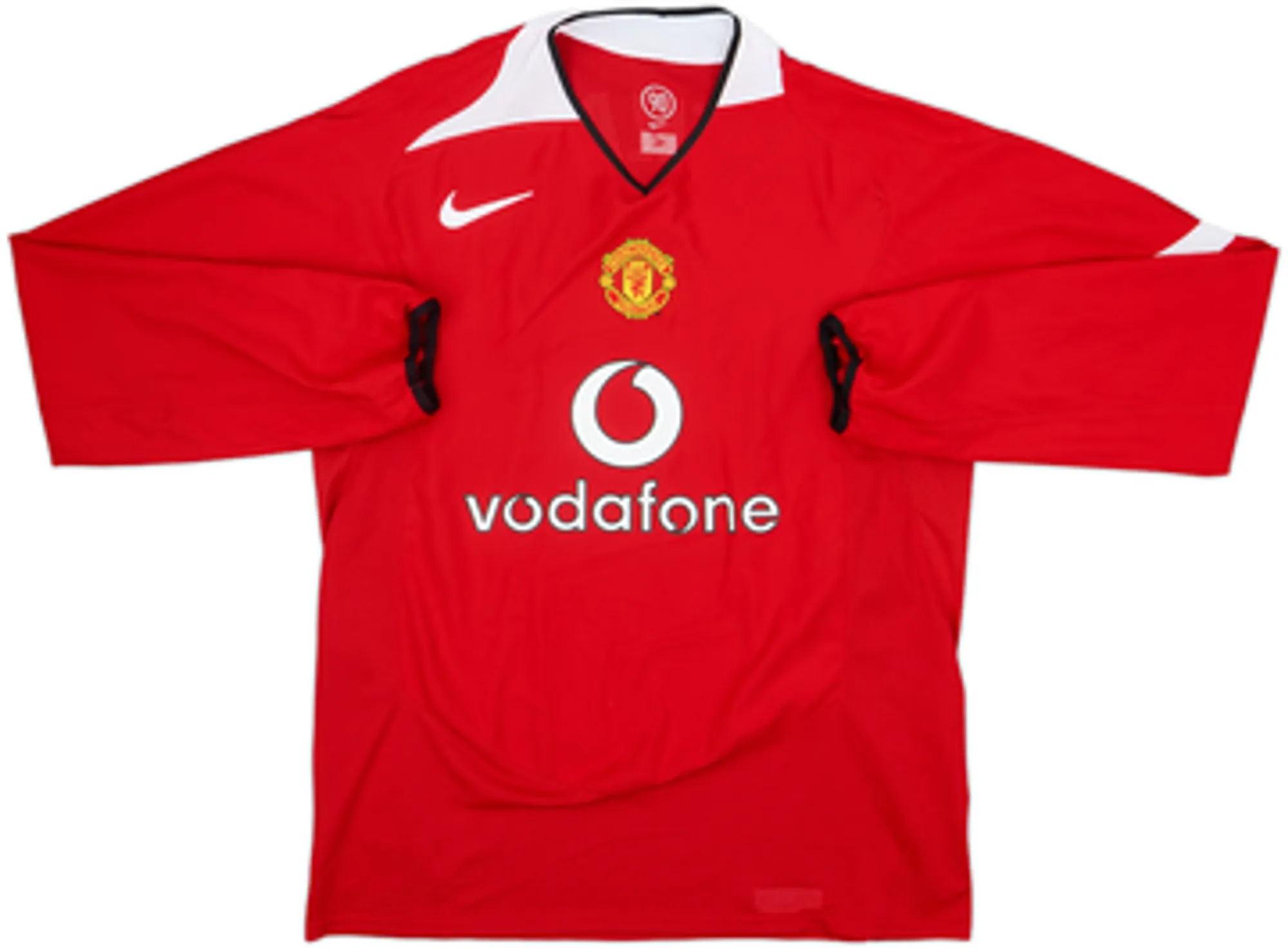 2004-06 Manchester United Home L/S Shirt v.Nistelrooy #10 - 10/10 - (L)