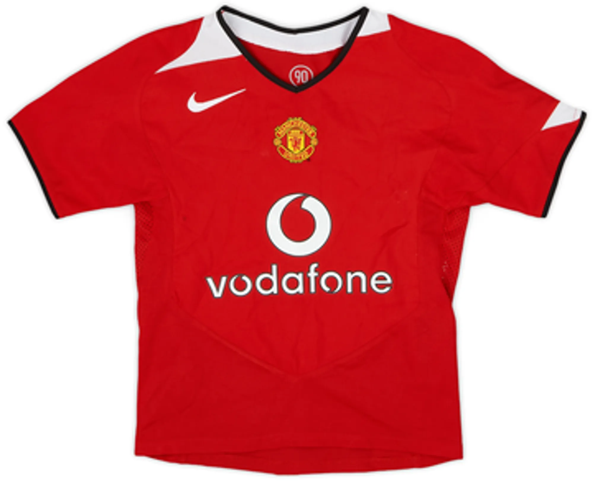 2004-06 Manchester United Home Shirt - 7/10 - (6-7 Years)