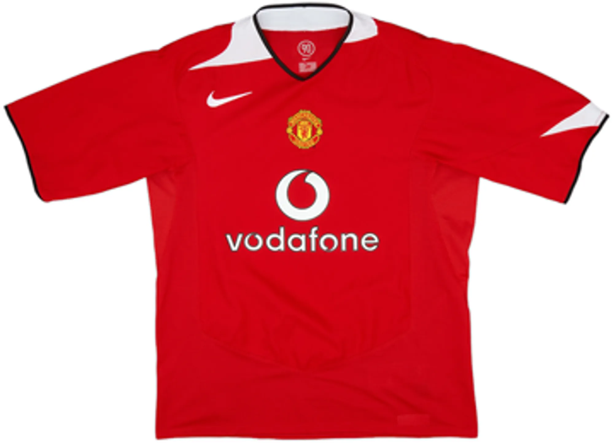 2004-06 Manchester United Home Shirt Rossi #42 - 9/10 - (L)