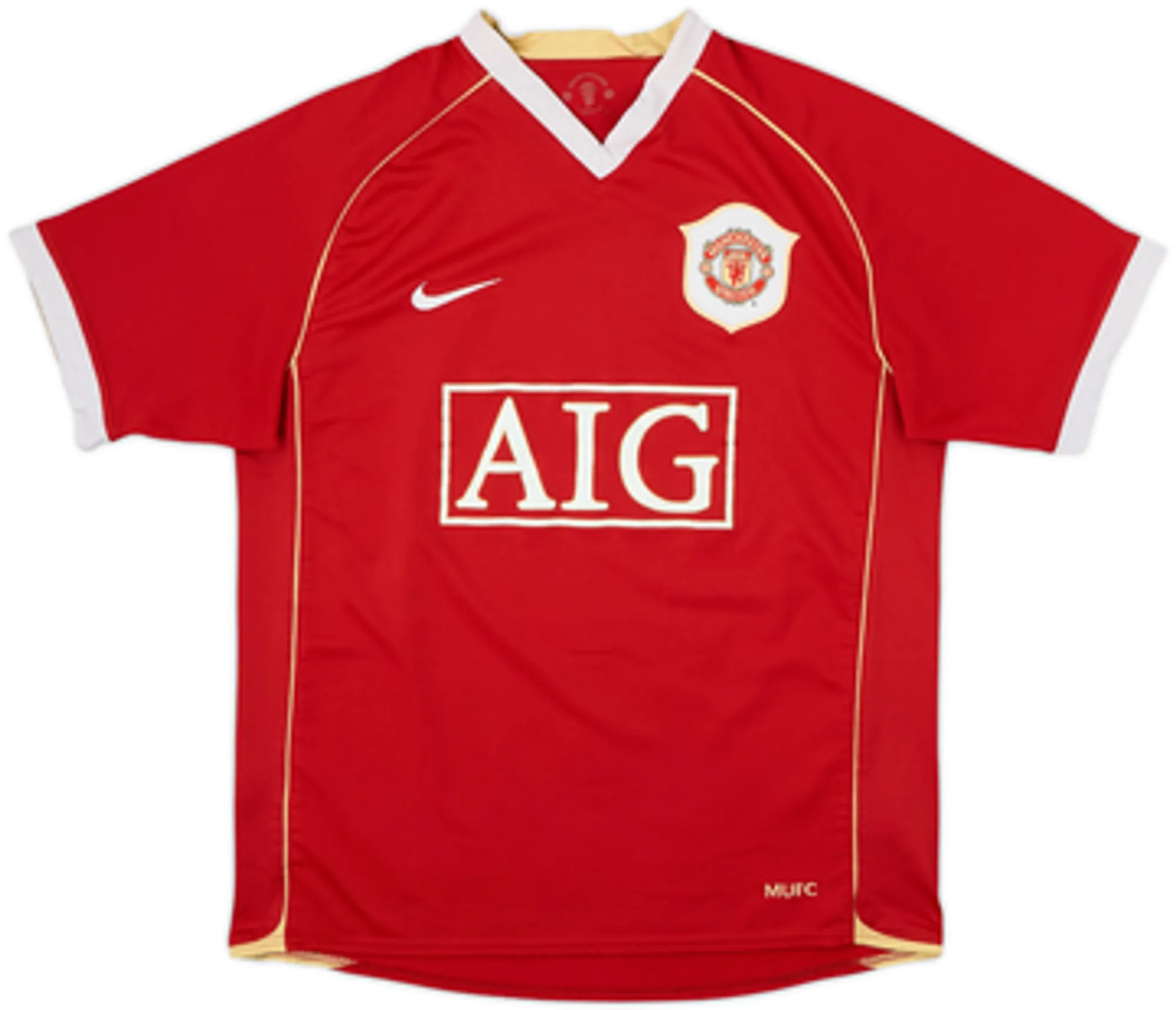 2006-07 Manchester United Home Shirt Carrick #16 - 6/10 - (L)