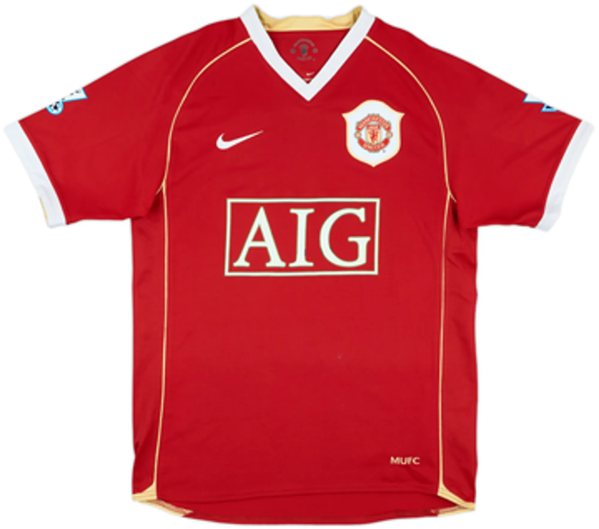 2006-07 Manchester United Home Shirt Scholes #18 - 5/10 - (S)