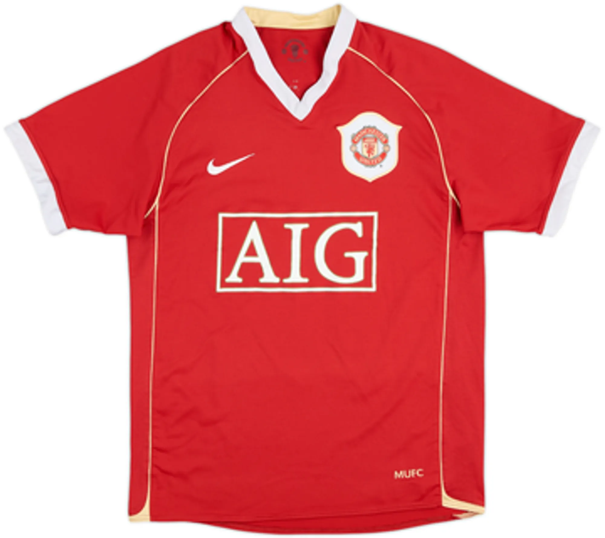 2006-07 Manchester United Home Shirt Larsson #17 - 5/10 - (XXL)