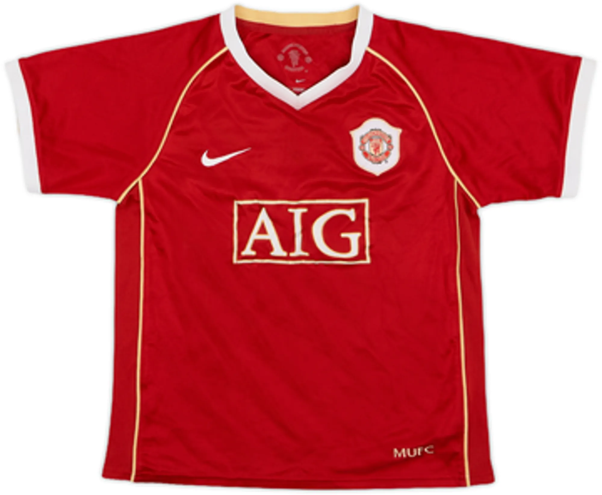 2006-07 Manchester United Home Shirt Rooney #8 - 6/10 - (6-7 Years)