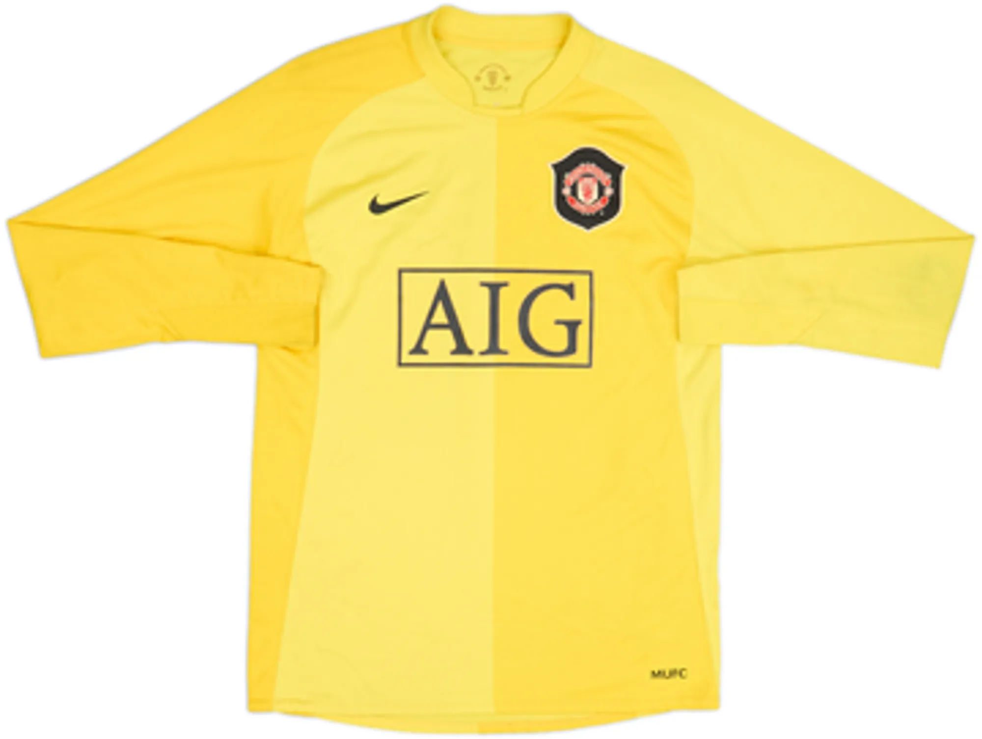 2006-07 Manchester United GK Shirt Van Der Sar #1 - 8/10 - (XL.Boys)