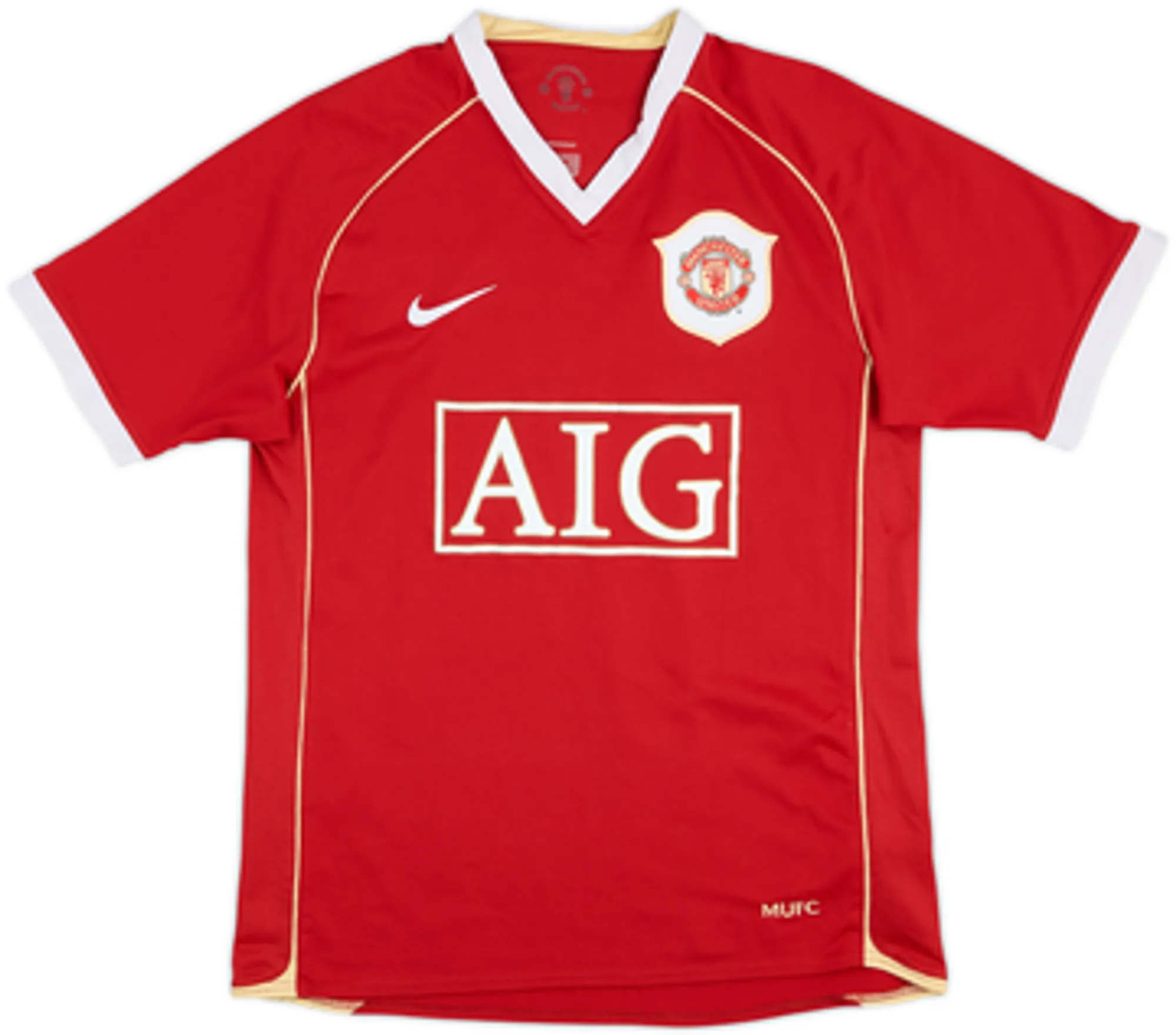 2006-07 Manchester United Home Shirt Solskjaer #20 - 8/10 - (3XL)