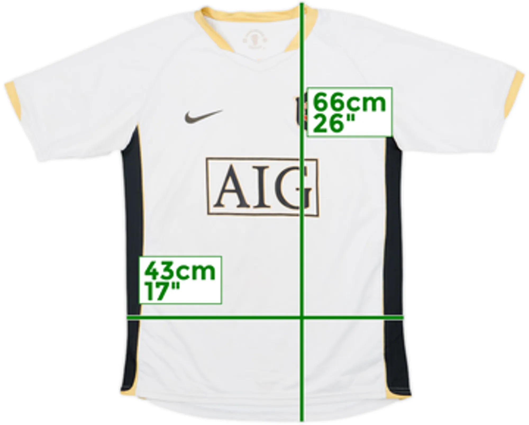 2006-08 Manchester United Away Shirt - 5/10 - (Women's L)