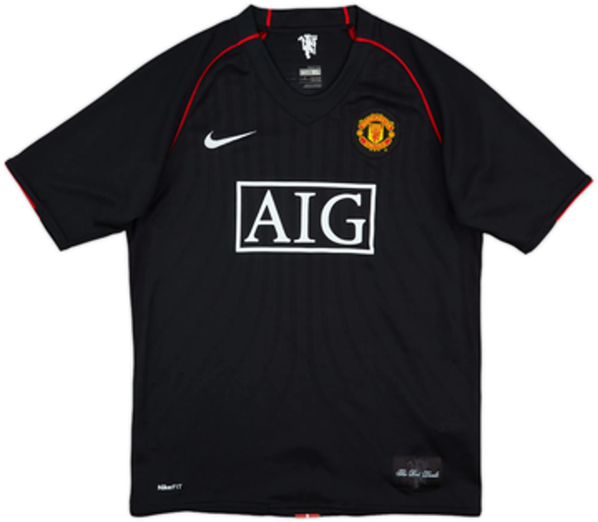 2007-08 Manchester United Away Shirt Ronaldo #7 - 8/10 - (XL.Boys)