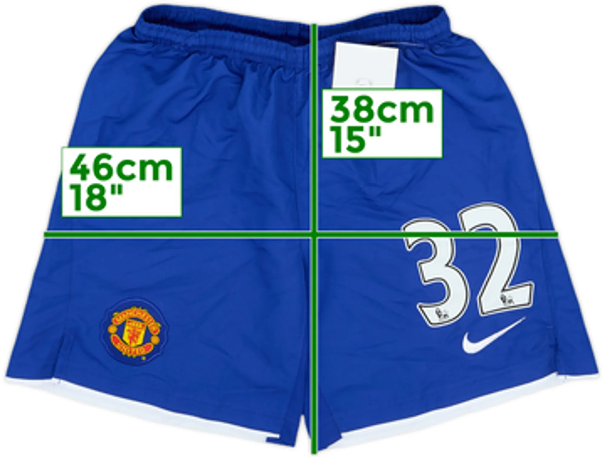 2007-08 Manchester United GK Shorts #32 (S.Boys)