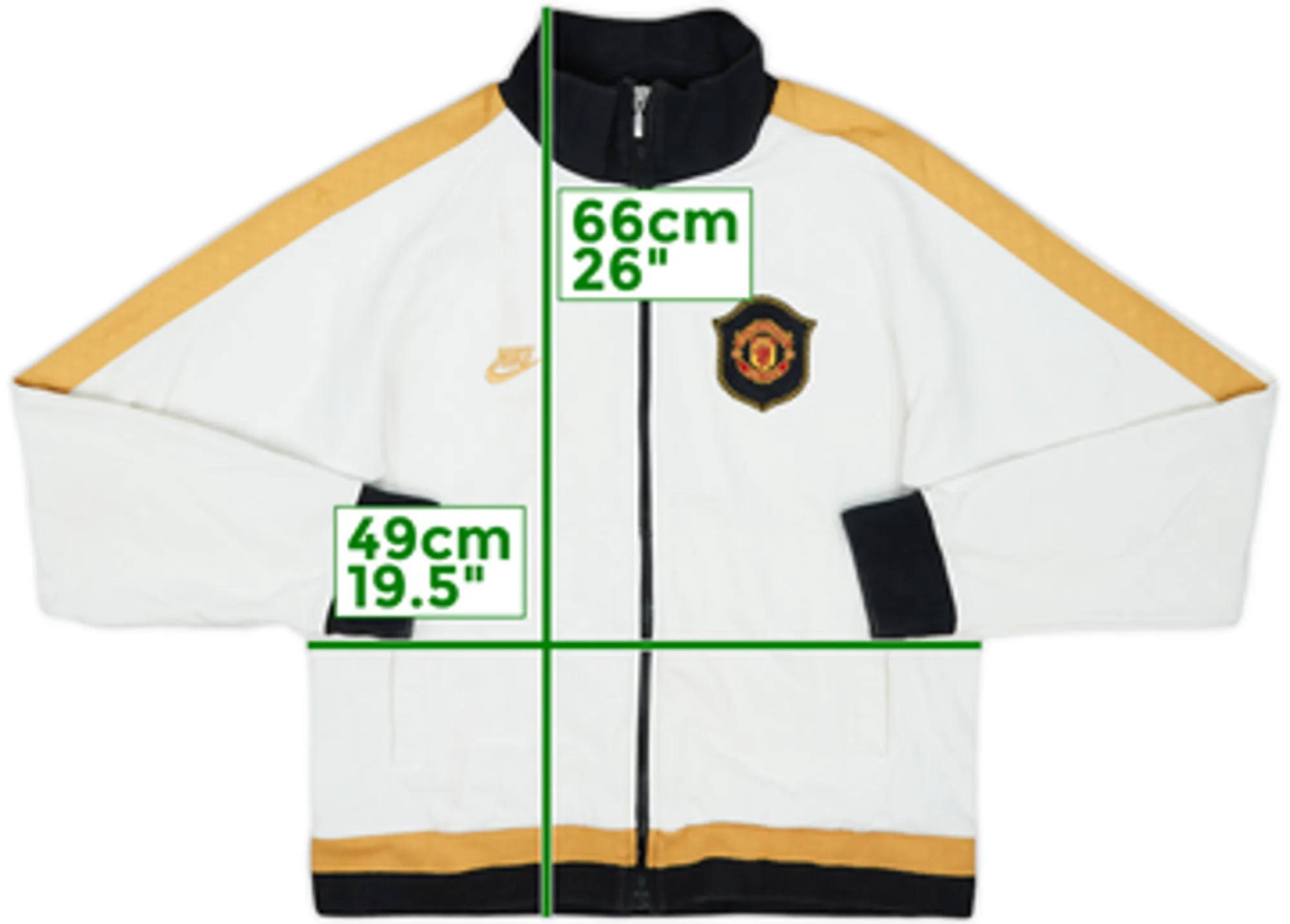 2007-08 Manchester United Nike Track Jacket - 6/10 - (S)