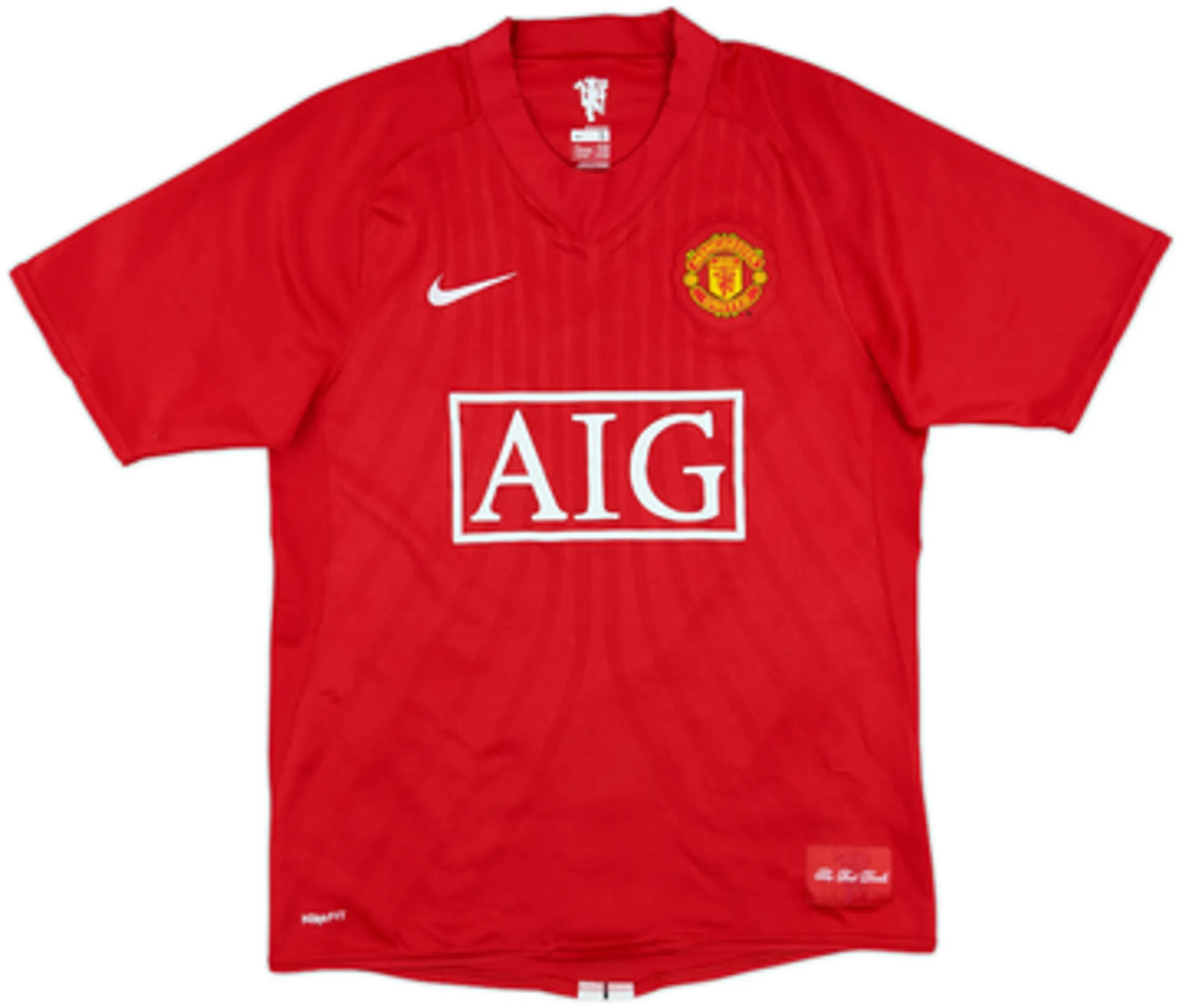 2007-09 Manchester United Home Shirt Berbatov #9 - 8/10 - (S)