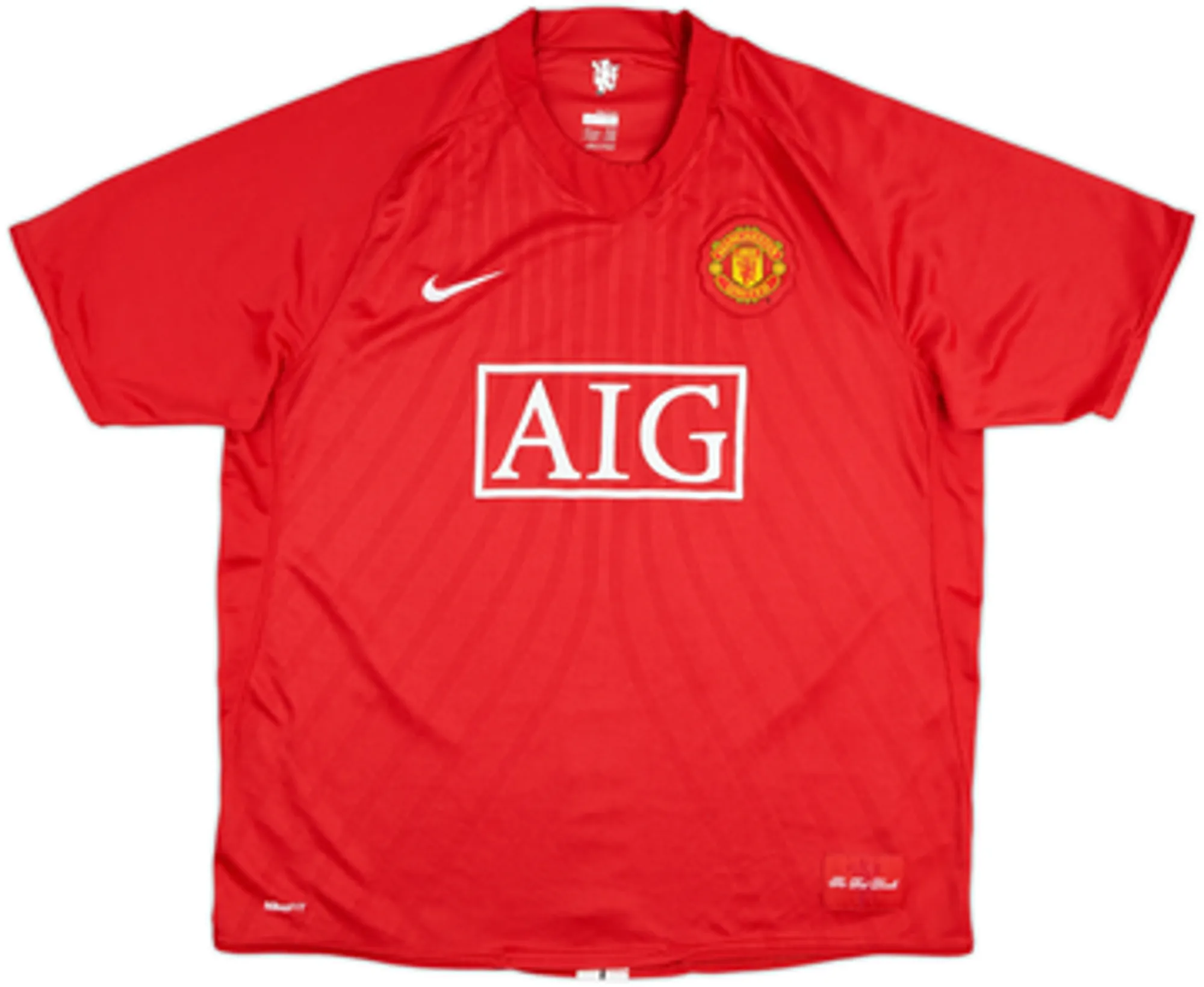 2007-09 Manchester United Home Shirt Carrick #16 - 6/10 - (M)