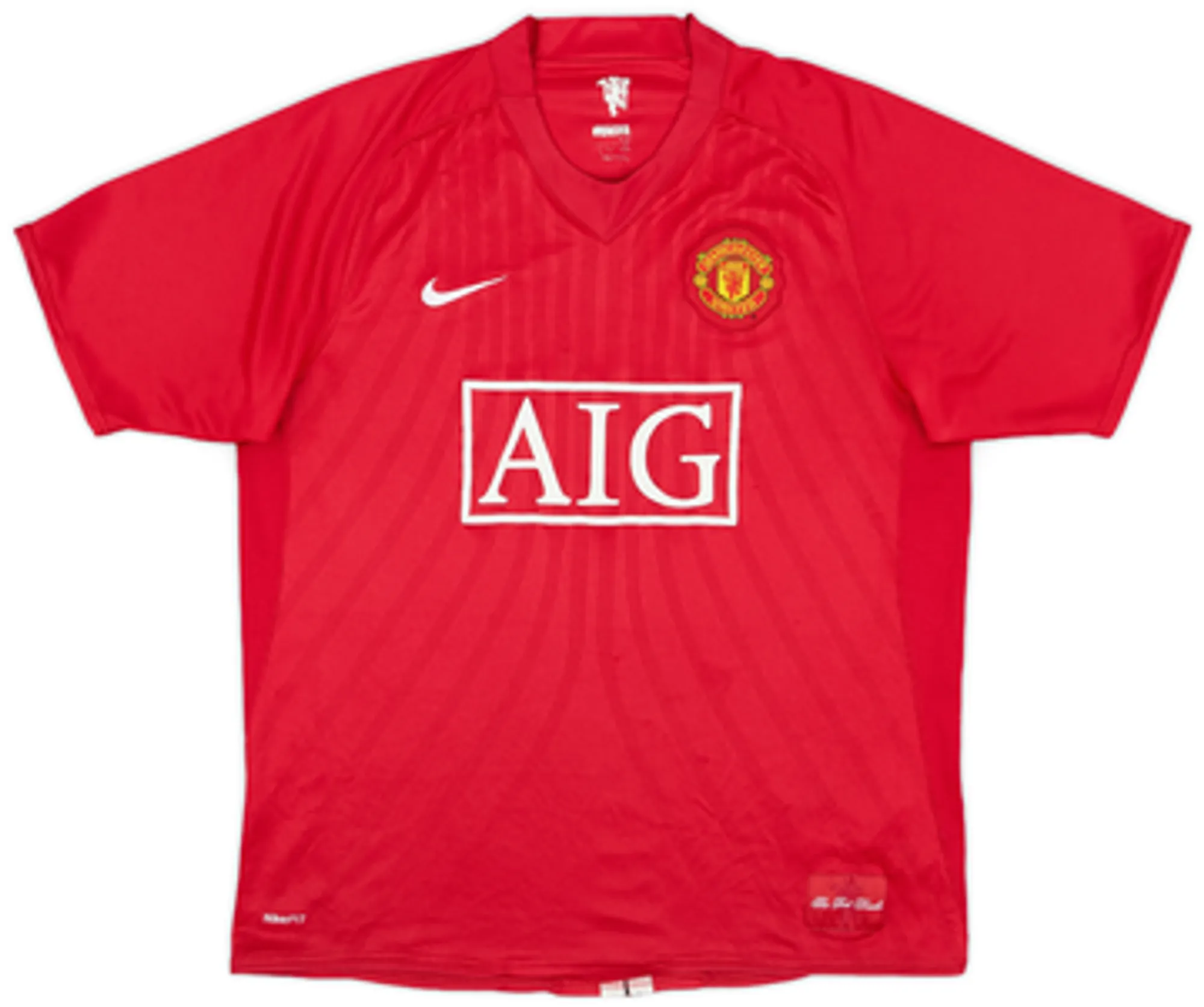 2007-09 Manchester United Home Shirt Evra #3 - 5/10 - (L)