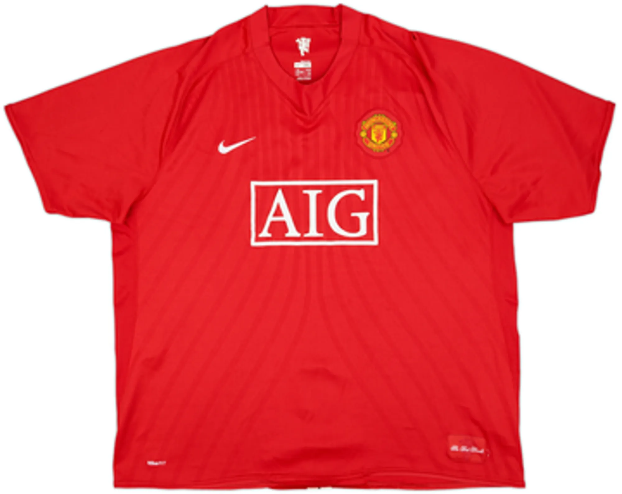 2007-09 Manchester United Home Shirt O'Shea #22 - 6/10 - (3XL)