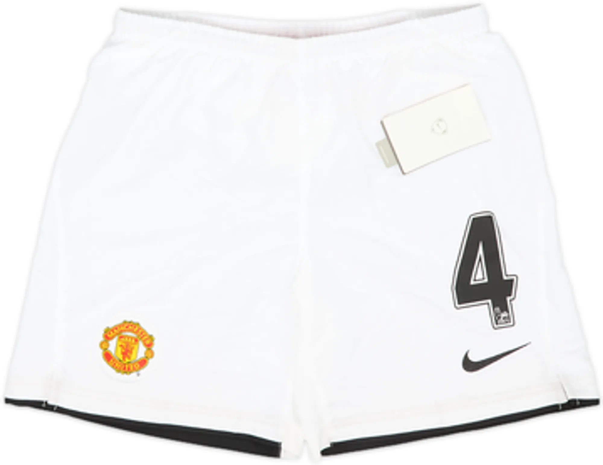 2007-09 Manchester United Home Shorts (L.Boys)