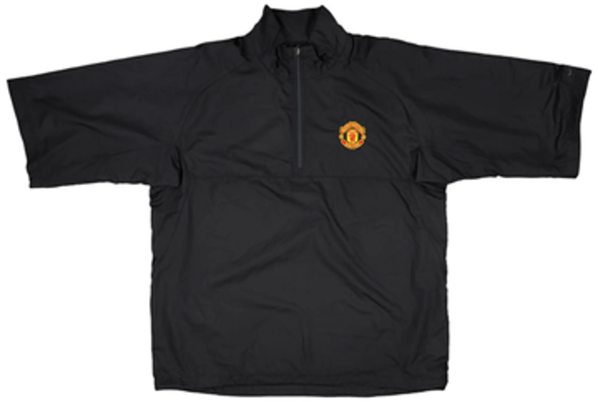 2008-09 Manchester United Nike Golf S/S 1/4 Zip Drill Top - 10/10 - (XL)