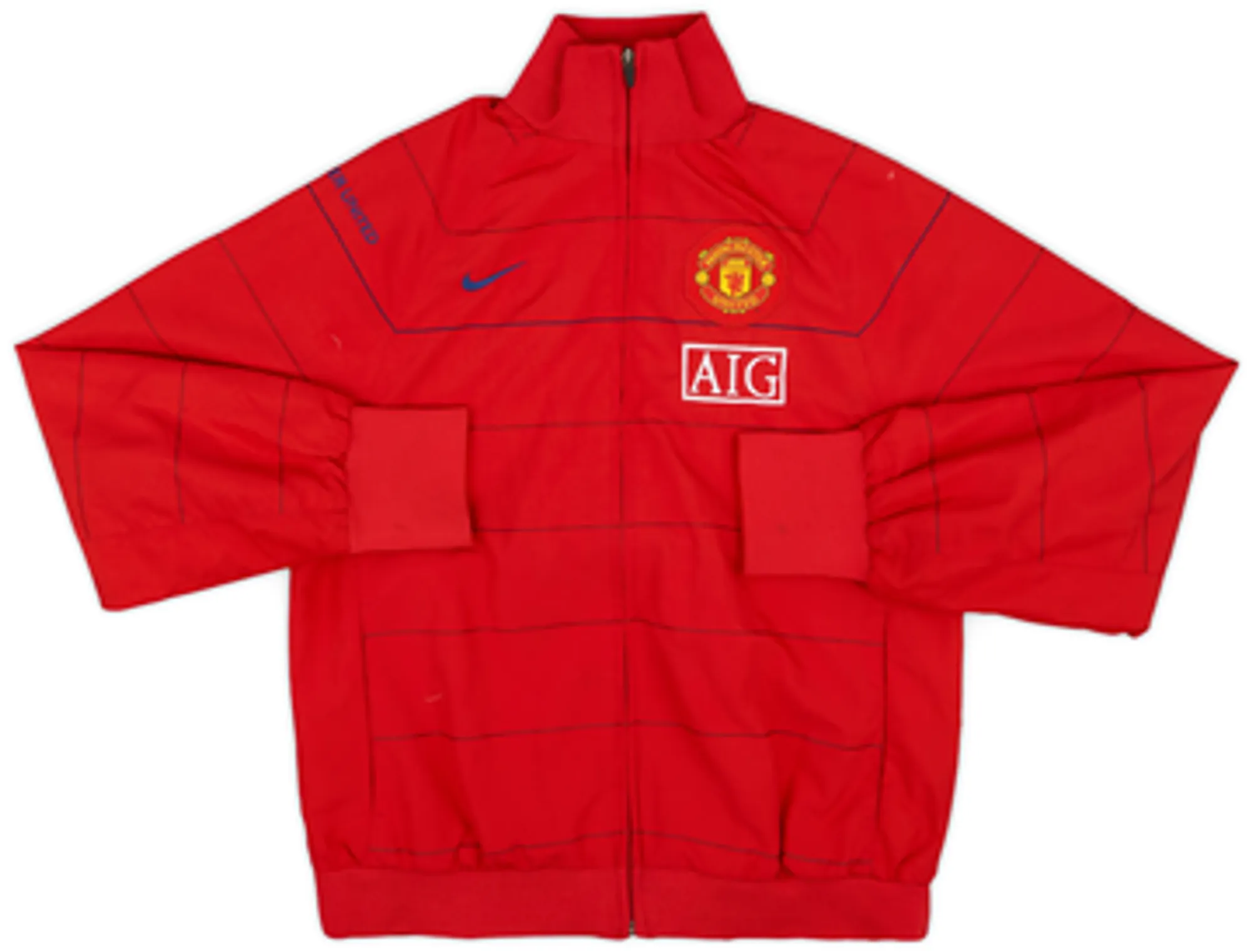 2008-09 Manchester United Nike Track Jacket - 9/10 - (L)