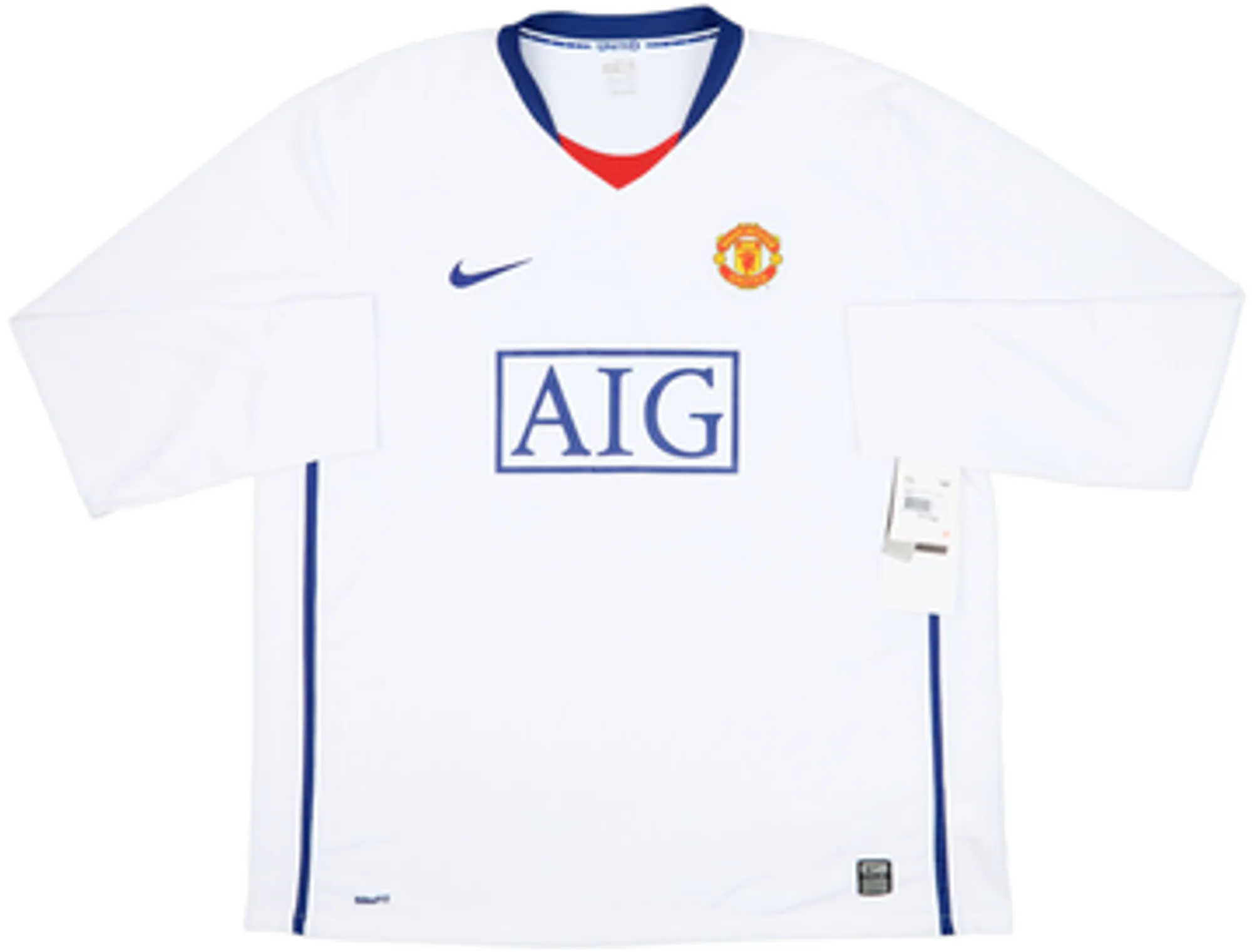 2008-10 Manchester United Away L/S Shirt Rooney #10 (XXL)