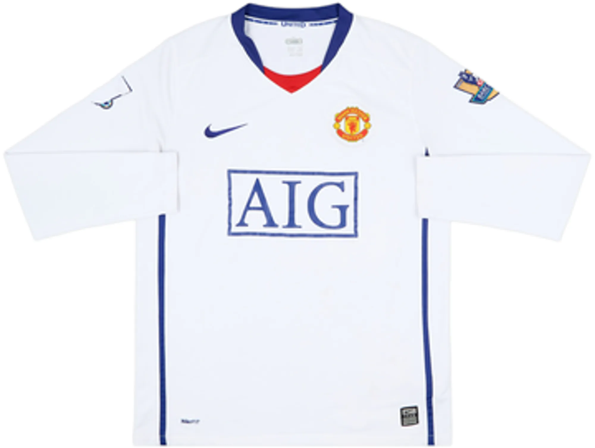 2008-10 Manchester United Away L/S Shirt Scholes #18 - 5/10 - (S)