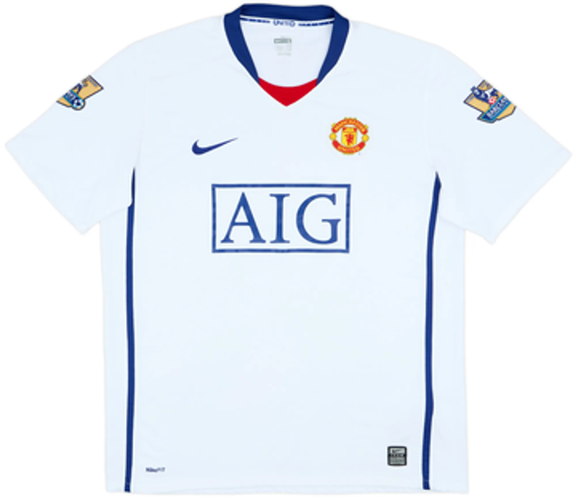 2008-10 Manchester United Away Shirt Anderson #8 - 8/10 - (L)