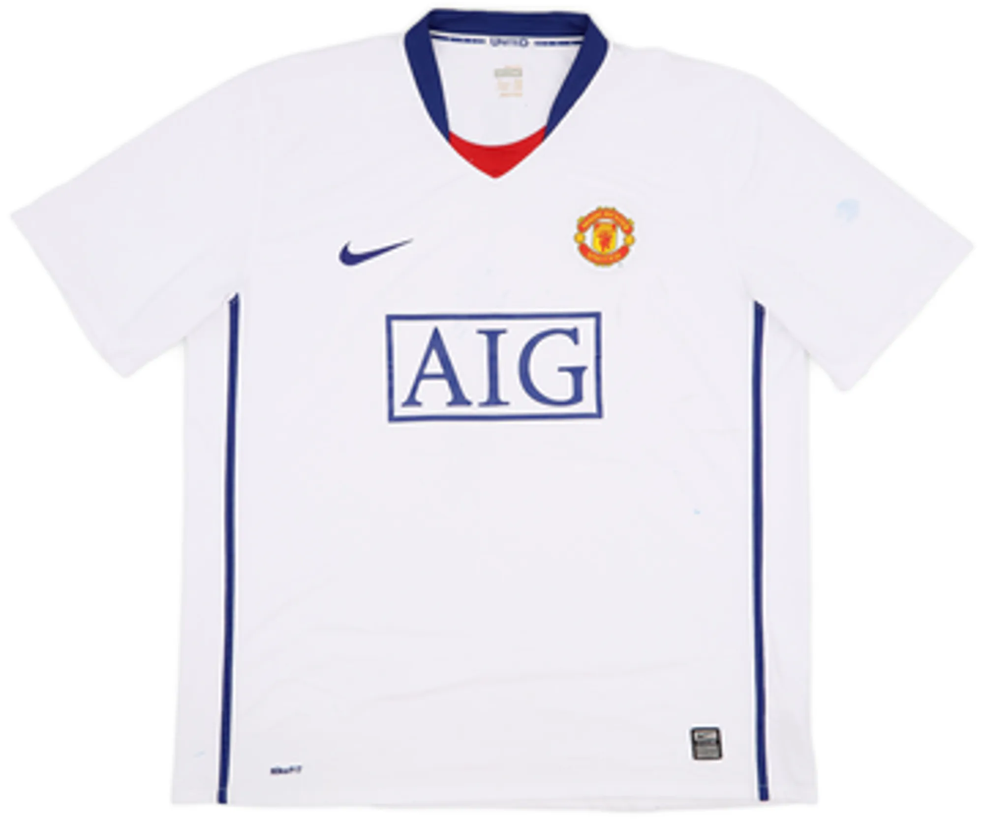 2008-10 Manchester United Away Shirt Evra #3 - 4/10 - (XL)