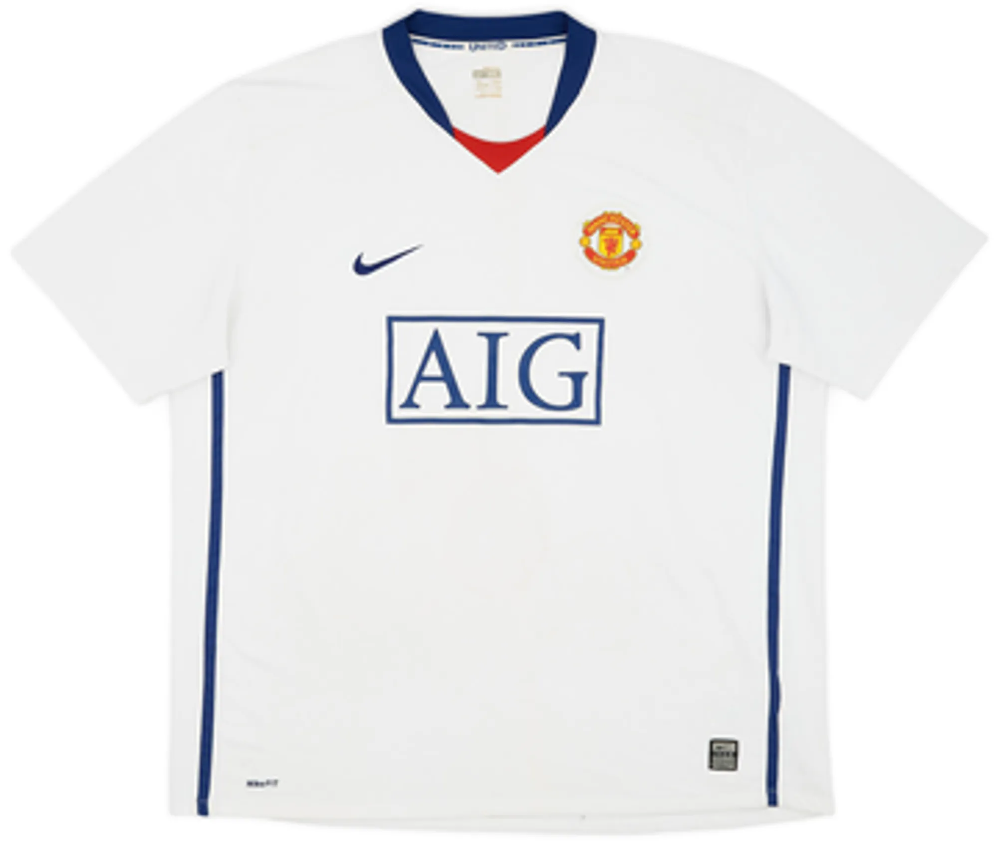 2008-10 Manchester United Away Shirt Evra #3 - 6/10 - (XXL)