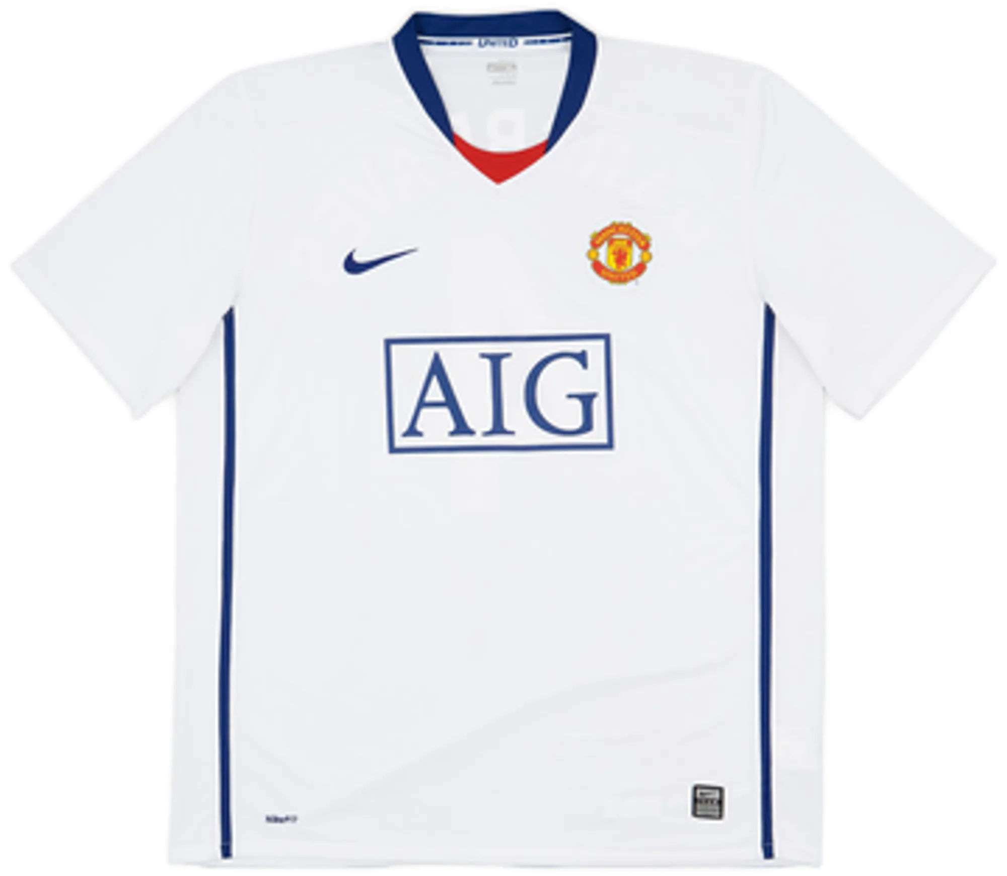 2008-10 Manchester United Away Shirt Hargreaves #4 - 5/10 - (XL)