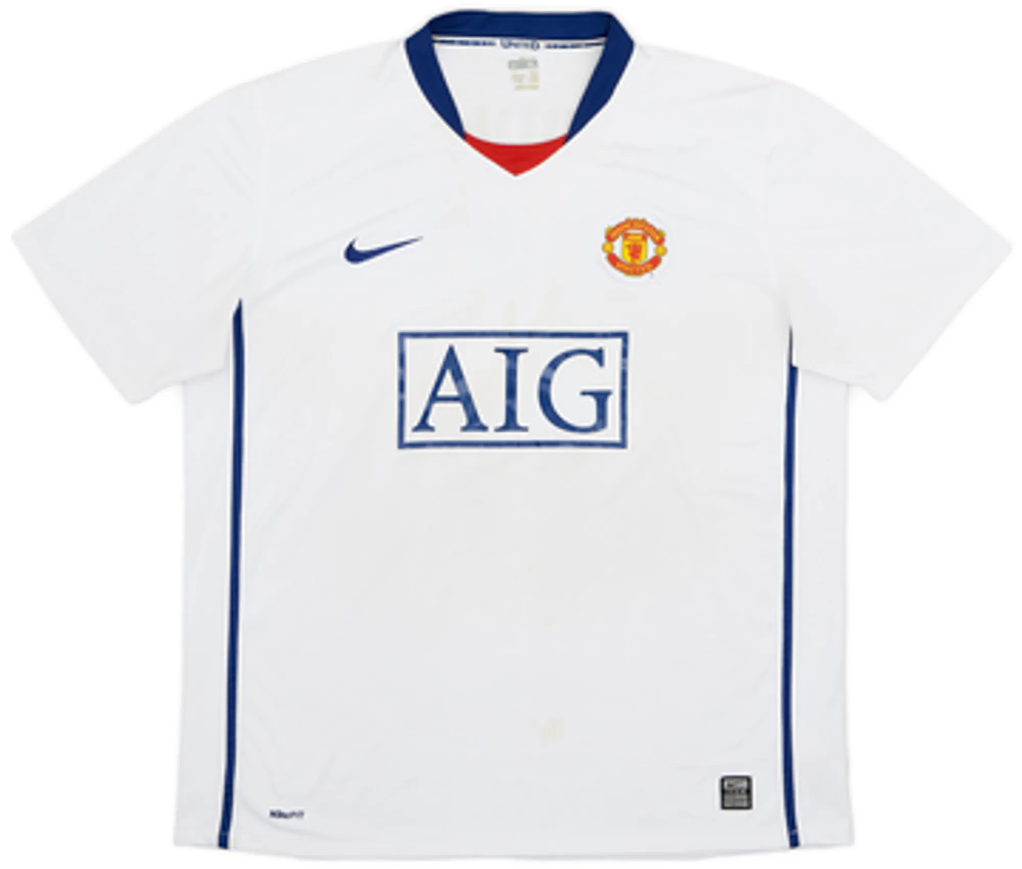 2008-10 Manchester United Away Shirt Vidic #15 - 4/10 - (XL)