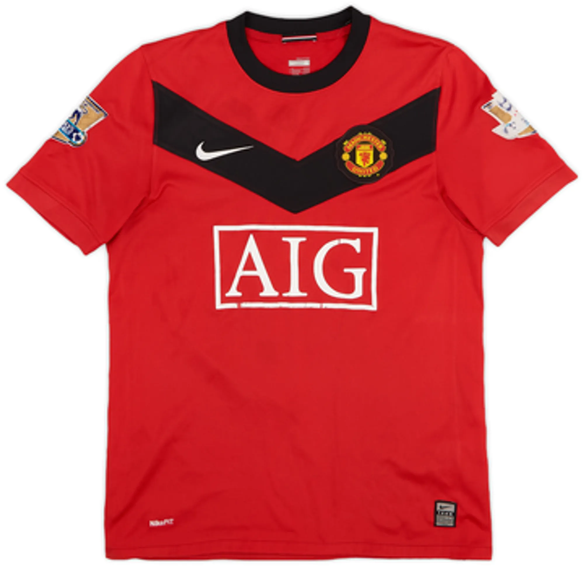 2009-10 Manchester United Home Shirt Evra #3 - 6/10 - (S)