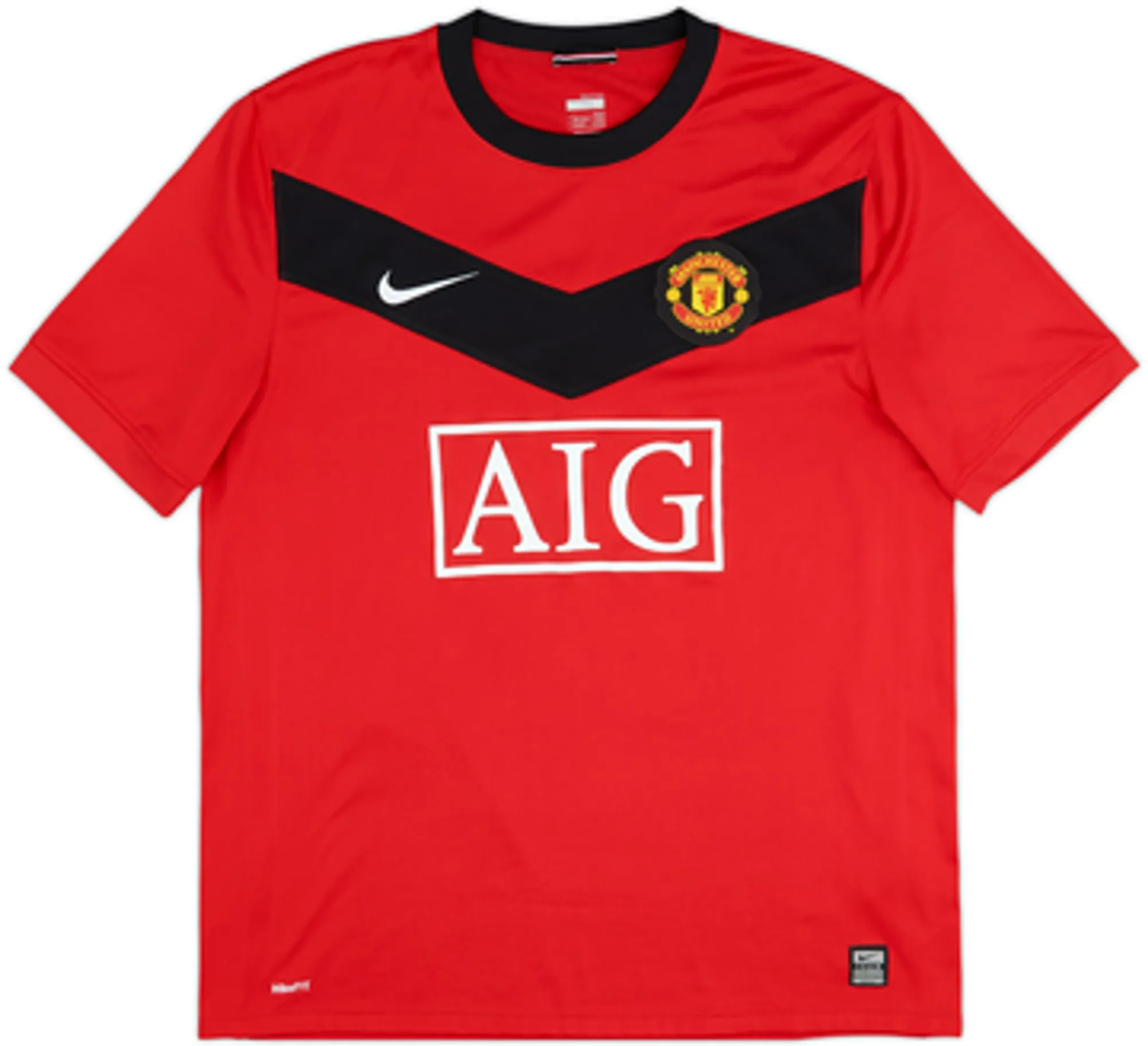 2009-10 Manchester United Home Shirt J.S.Park #13 - 8/10 - (XL)