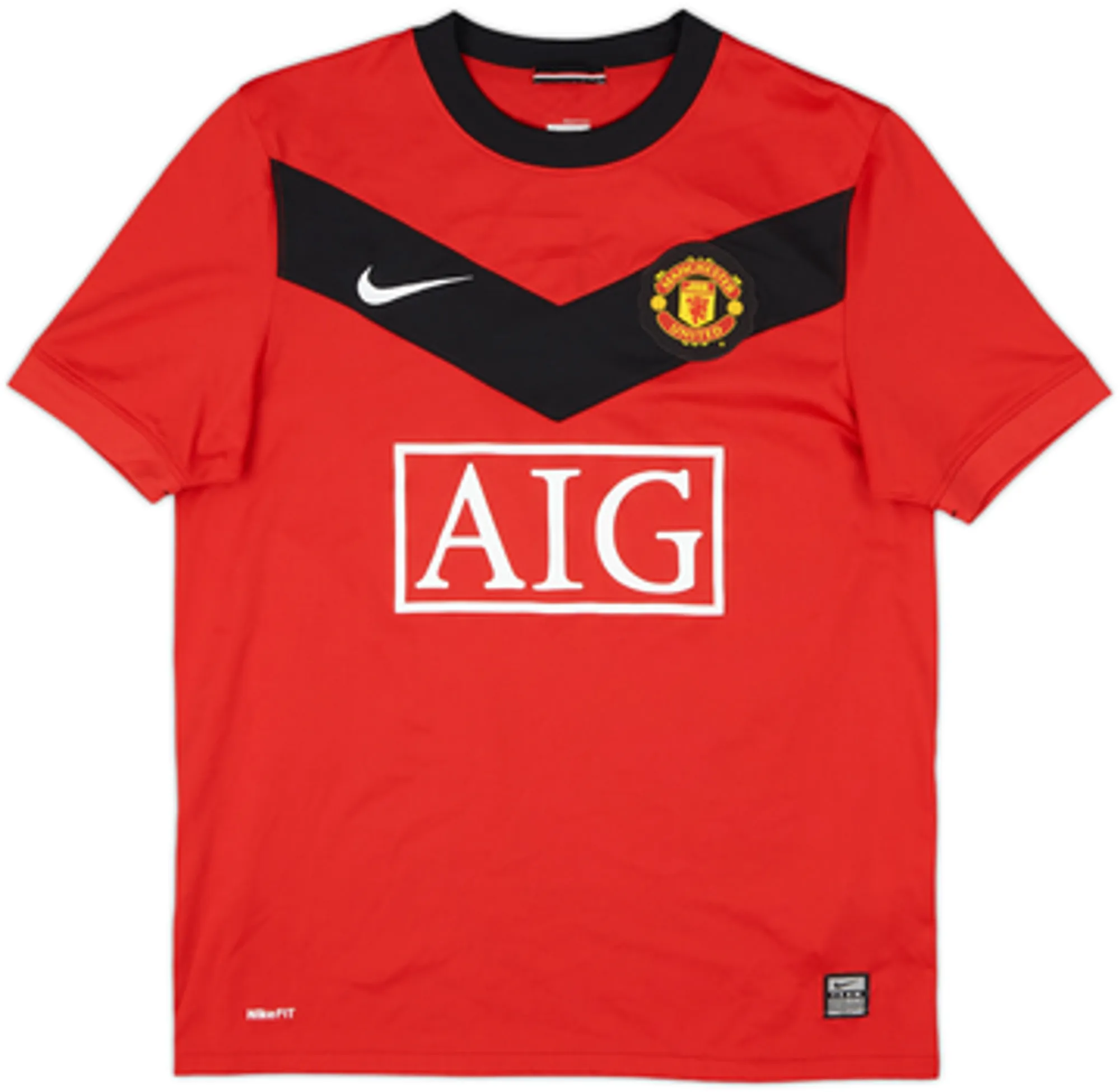 2009-10 Manchester United Home Shirt Owen #7 - 7/10 - (S)