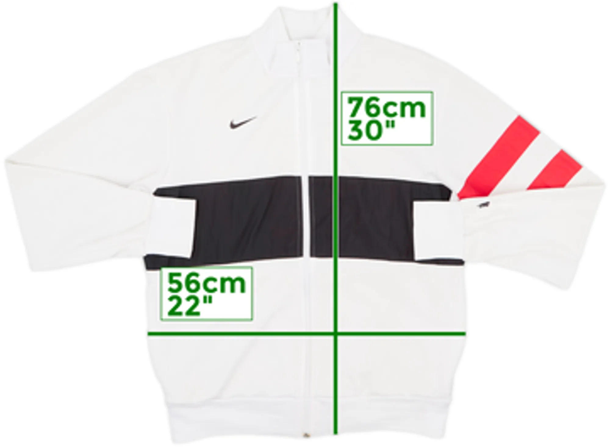 2009-10 Manchester United Nike Track Jacket - 8/10 - (L)