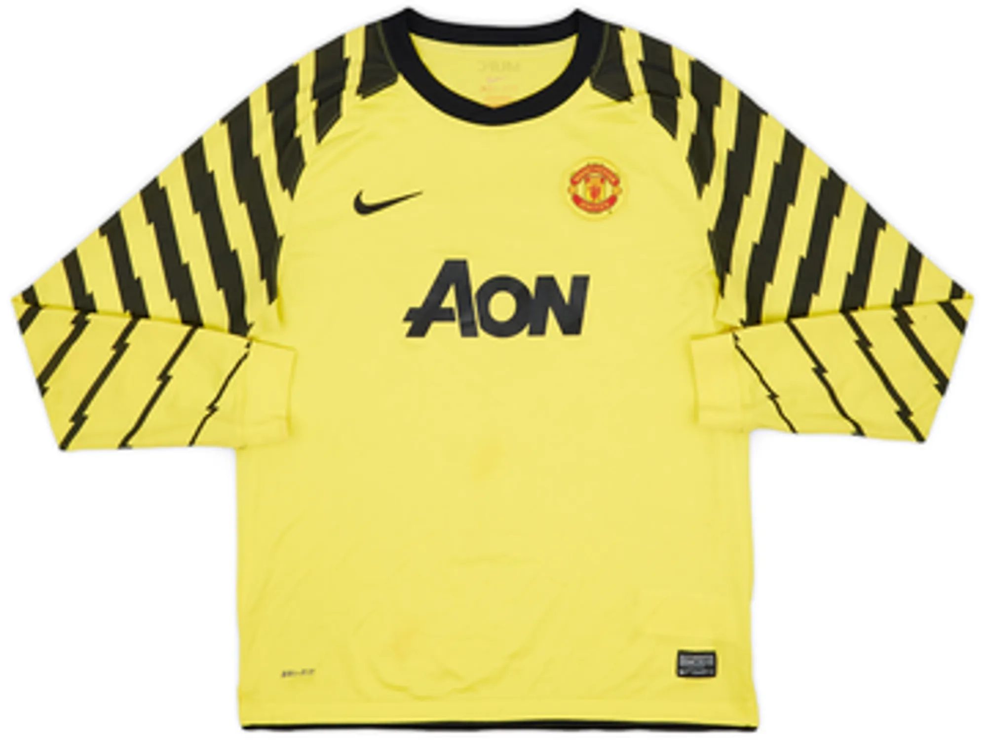 2010-11 Manchester United GK Shirt - 6/10 - (L.Boys)