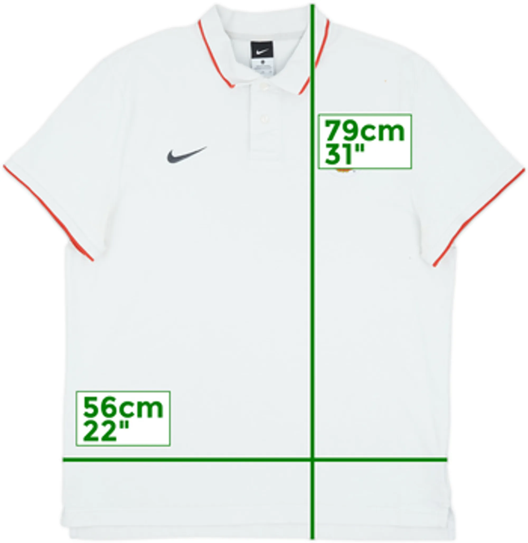 2010-11 Manchester United Nike Polo Shirt - 6/10 - (L)