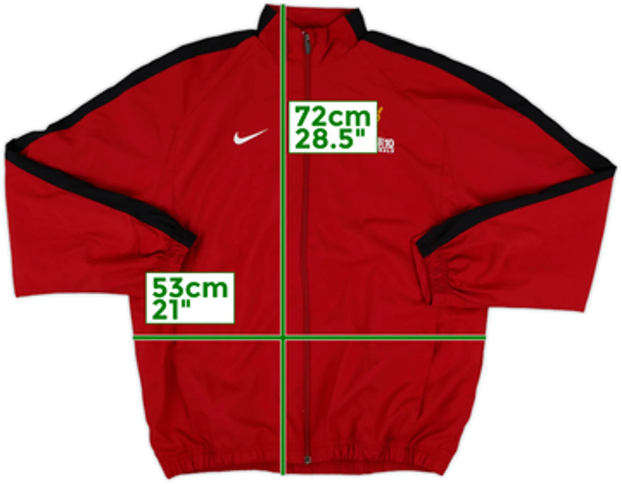 2010-11 Nike Manchester United Premier Cup Track Jacket - 10/10 - (XL.Boys)