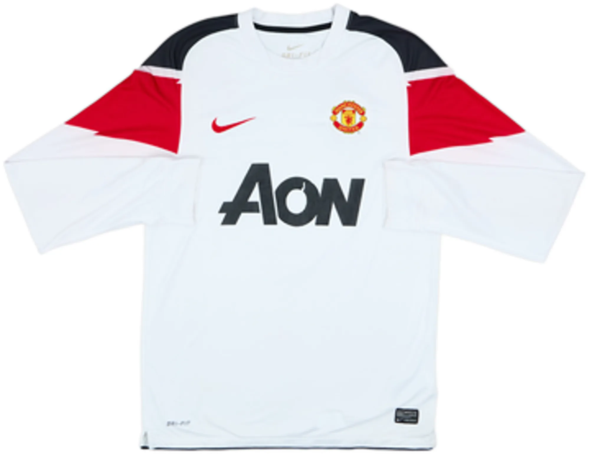 2010-12 Manchester United Away L/S Shirt Berbatov #9 - 5/10 - (S)
