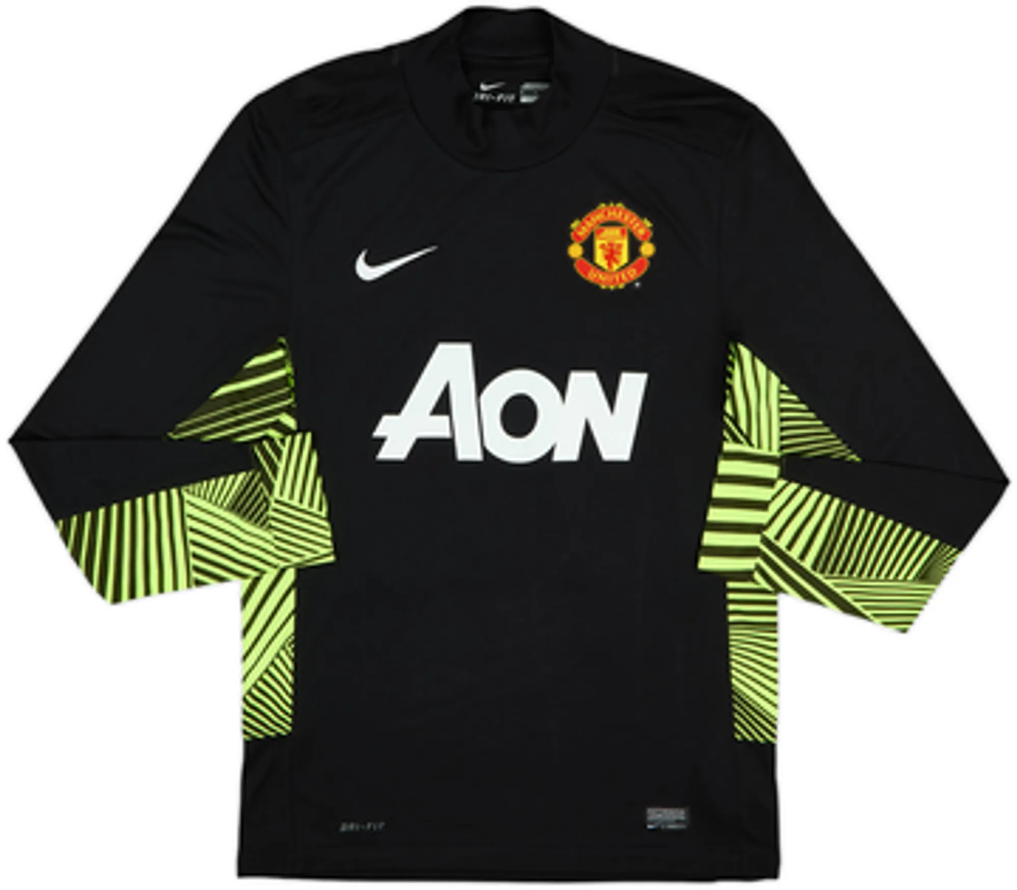 2011-12 Manchester United GK Shirt De Gea #1 - 10/10 - (XL.Boys)