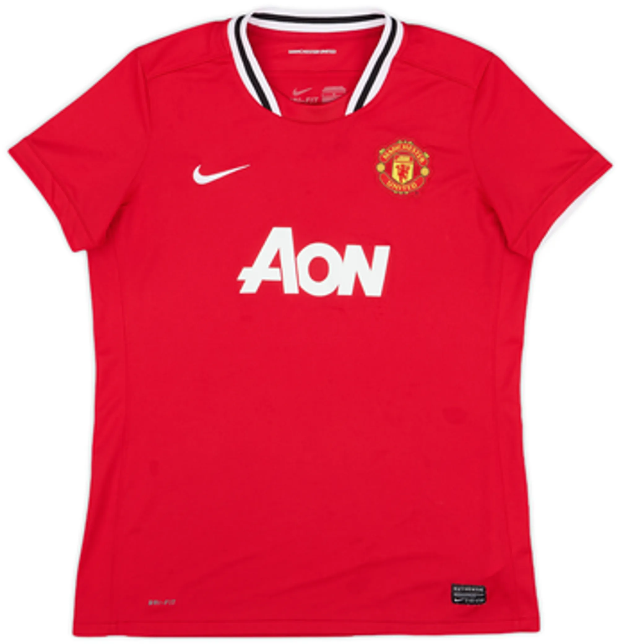 2011-12 Manchester United Home Shirt - 7/10 - (Women's L)