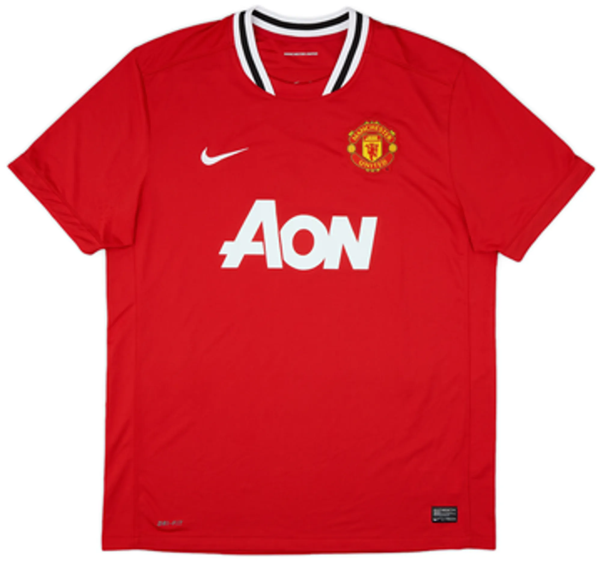 2011-12 Manchester United Home Shirt Berbatov #9EL