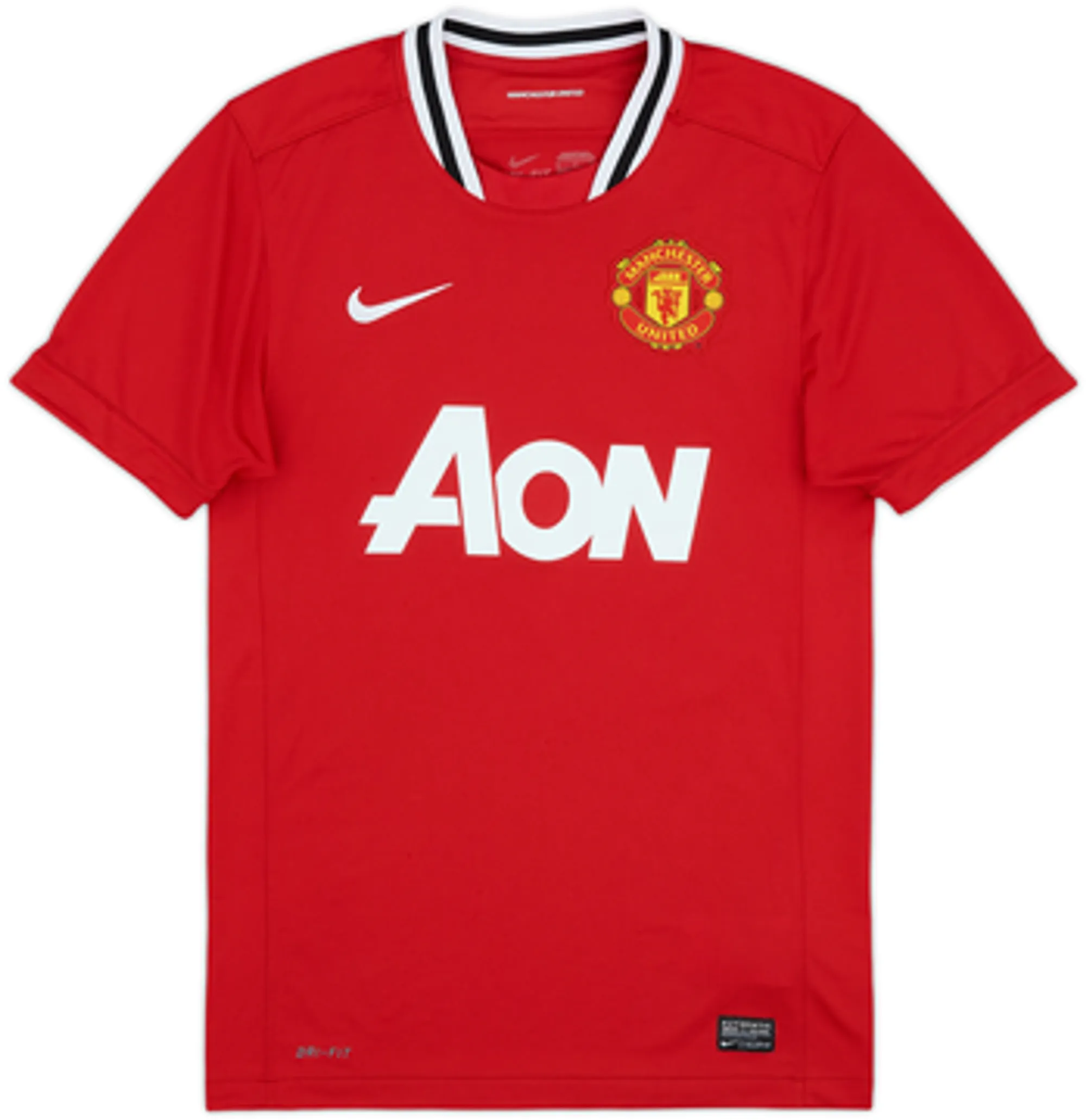 2011-12 Manchester United Home Shirt Cleverley #23 - 8/10 - (S)