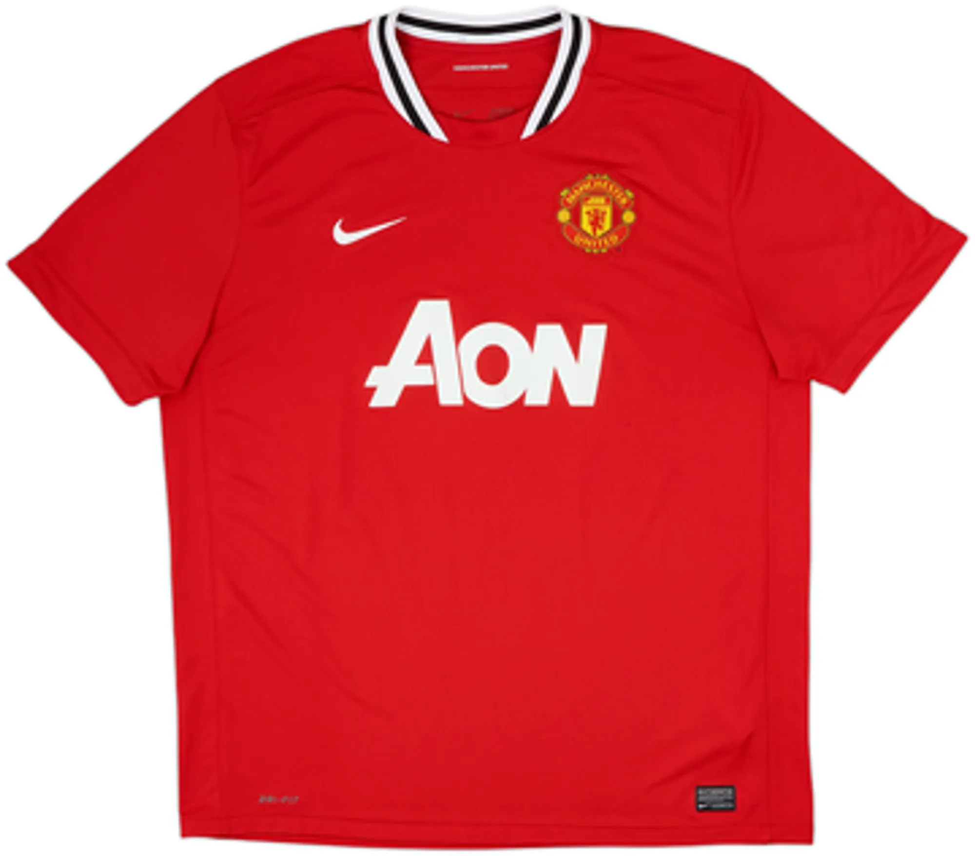 2011-12 Manchester United Home Shirt Rooney #10 - 7/10 - (3XL)