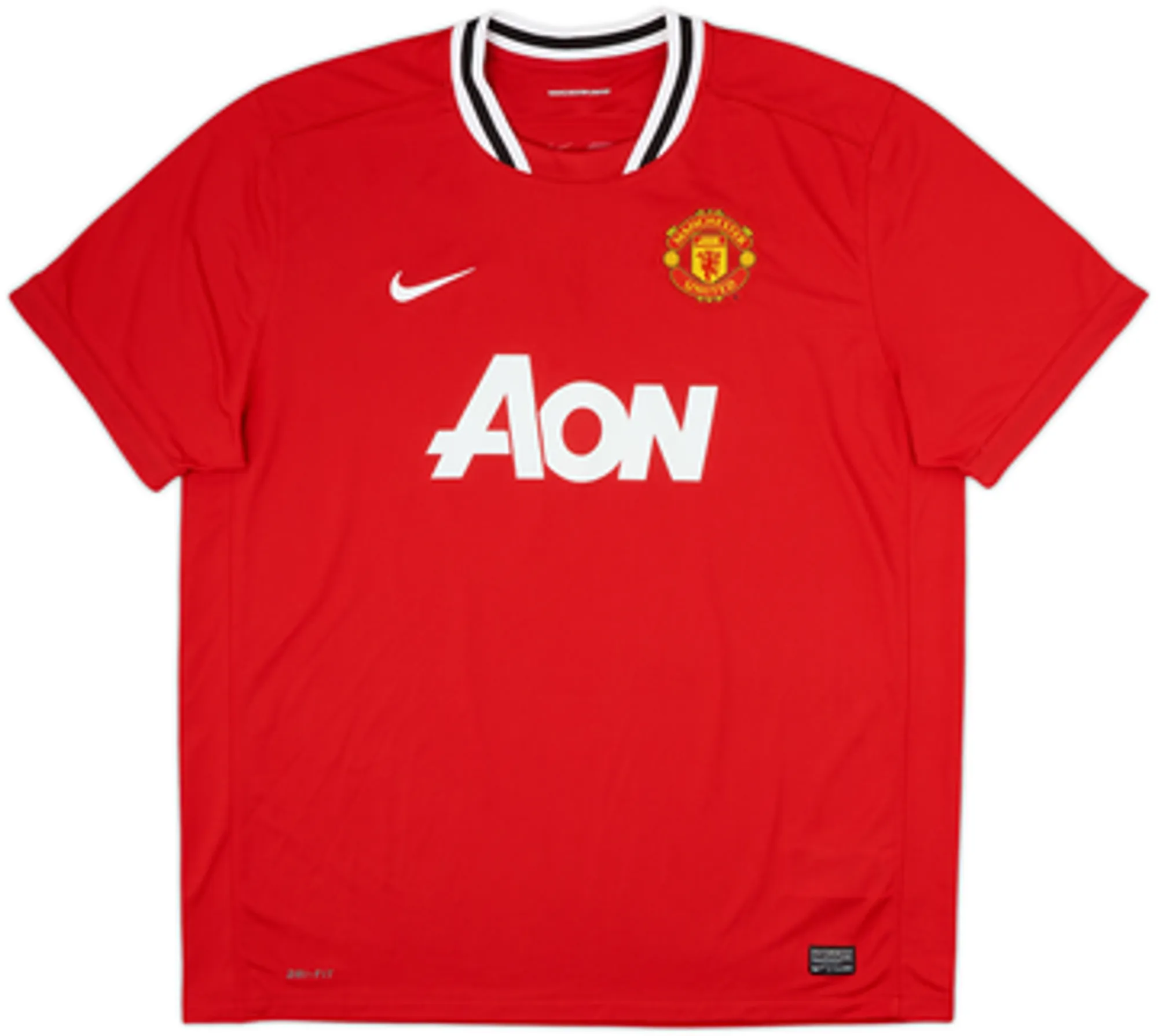2011-12 Manchester United Home Shirt Rooney #10 - 9/10 - (3XL)