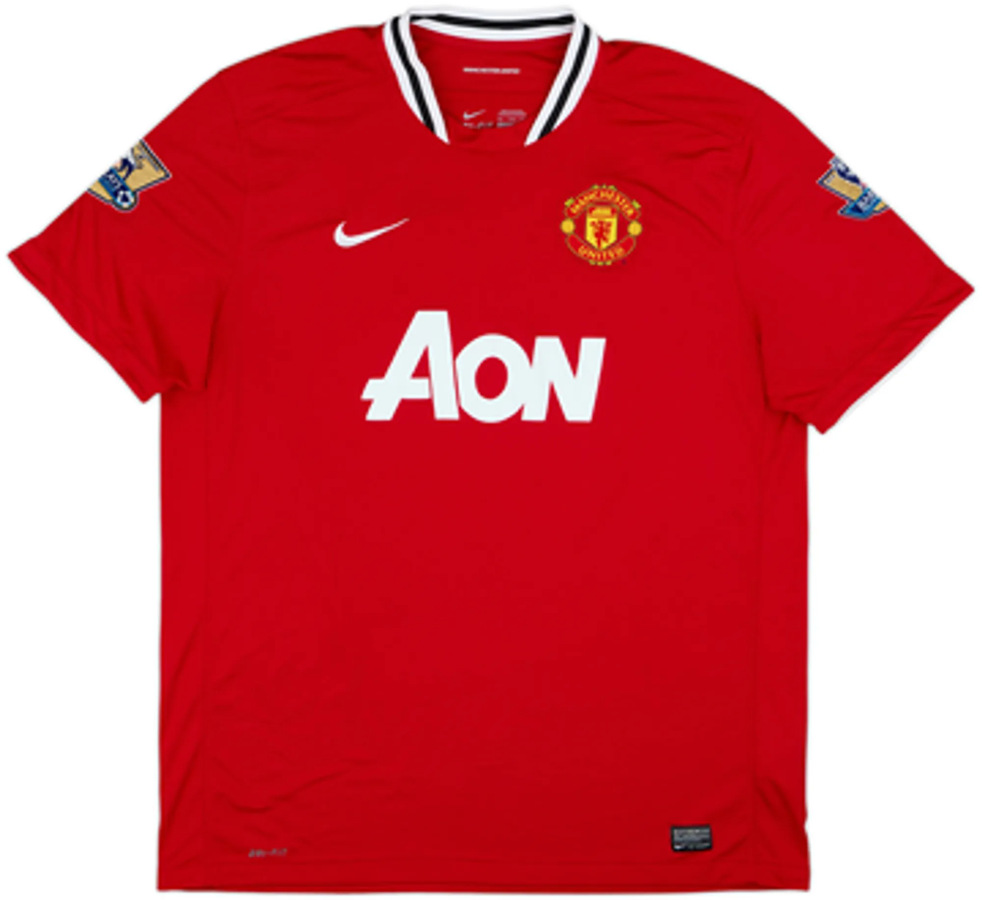 2011-12 Manchester United Home Shirt Scholes #22 - 8/10 - (S)