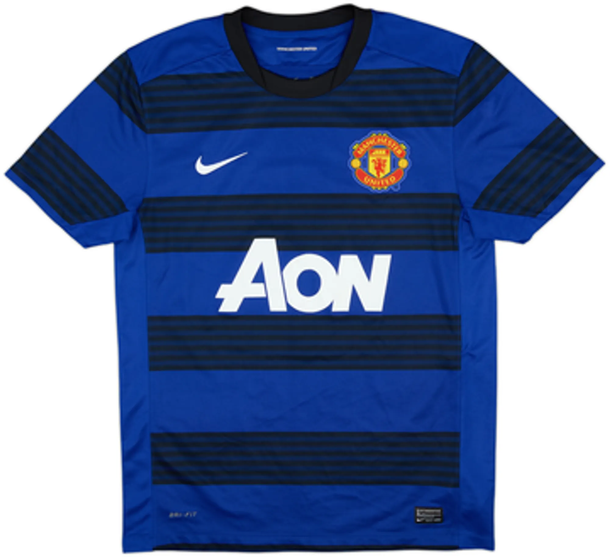 2011-13 Manchester United Away Shirt Jones #4 - 6/10 - (XL)