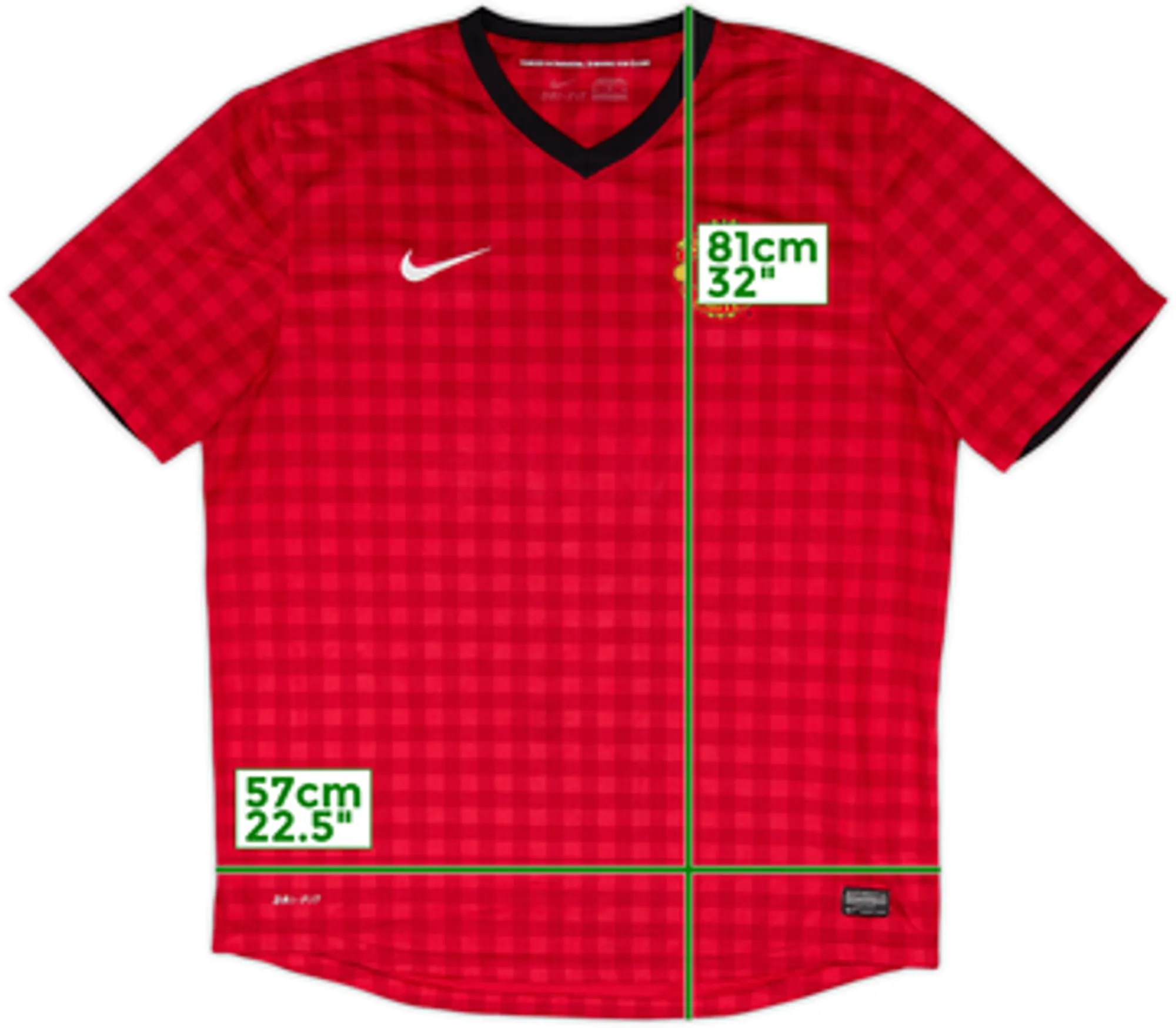 2012-13 Manchester United Home Shirt - 4/10 - (M)