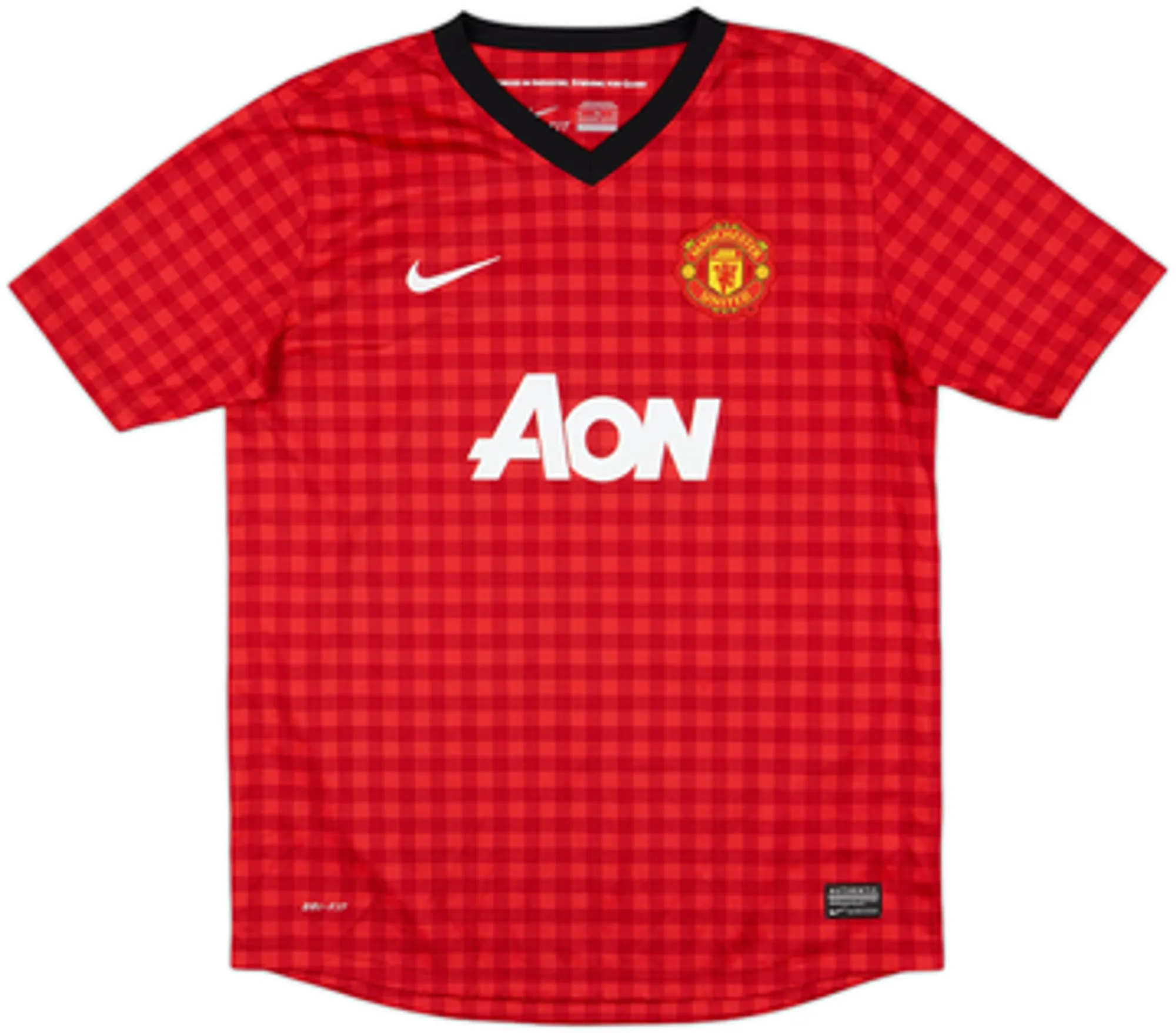 2012-13 Manchester United Home Shirt Rooney #10 - 10/10 - (XL.Boys)