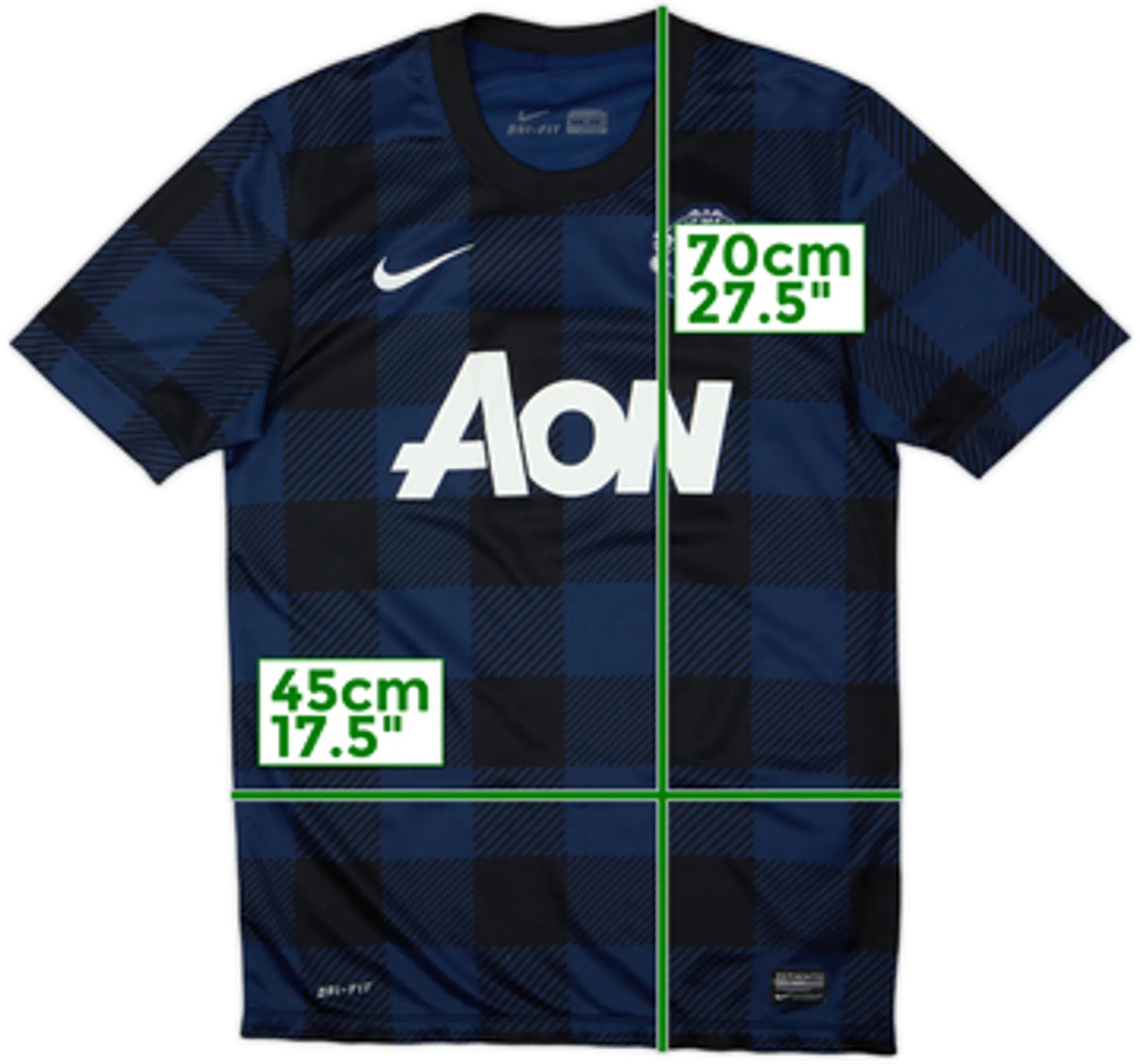 2013-14 Manchester United Away Shirt - 8/10 - (L.Boys)