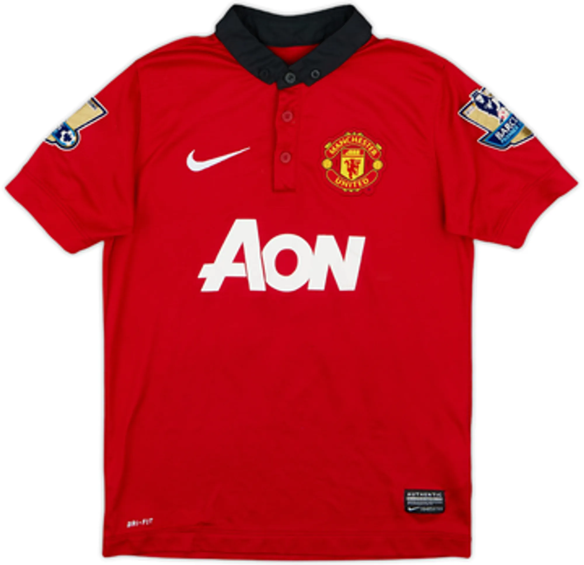 2013-14 Manchester United Home Shirt Mata #8 - 6/10 - (L)