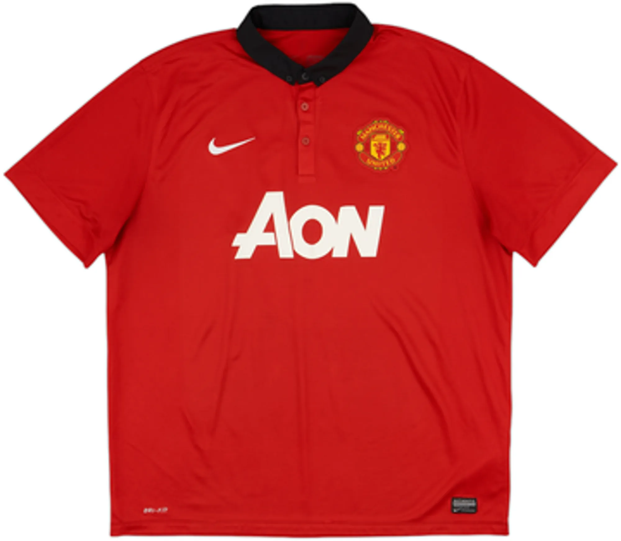 2013-14 Manchester United Home Shirt Mata #8 - 7/10 - (L)