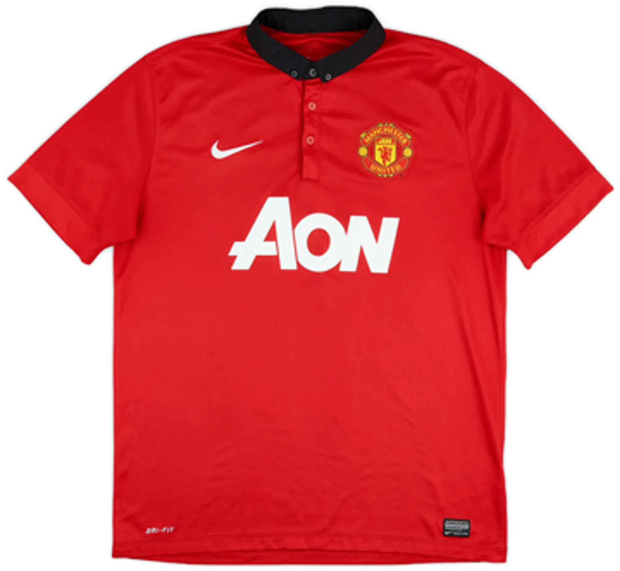 2013-14 Manchester United Home Shirt Mata #8 - 8/10 - (L)